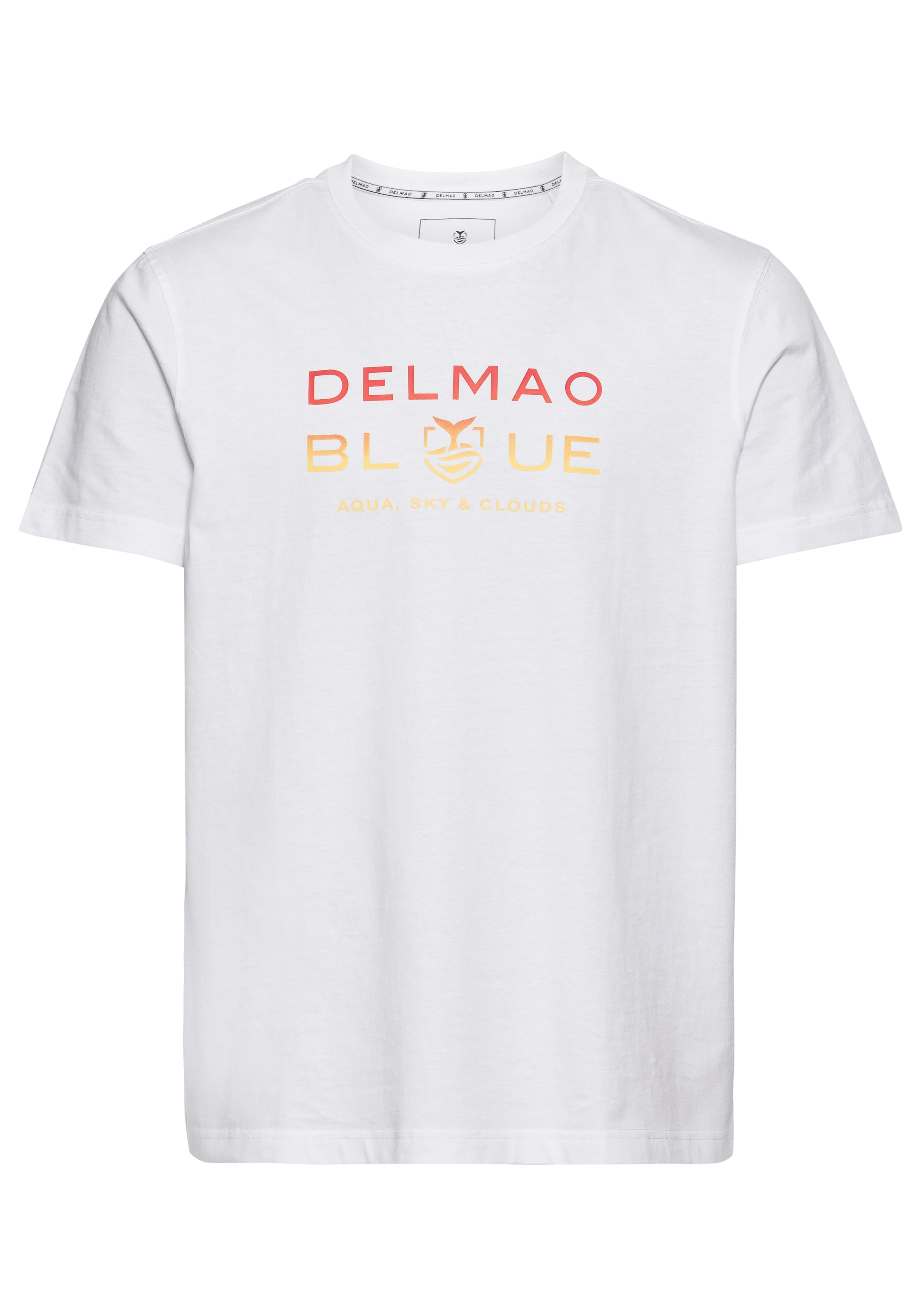 DELMAO T-Shirt, mit modischem Brustprint - NEUE MARKE!