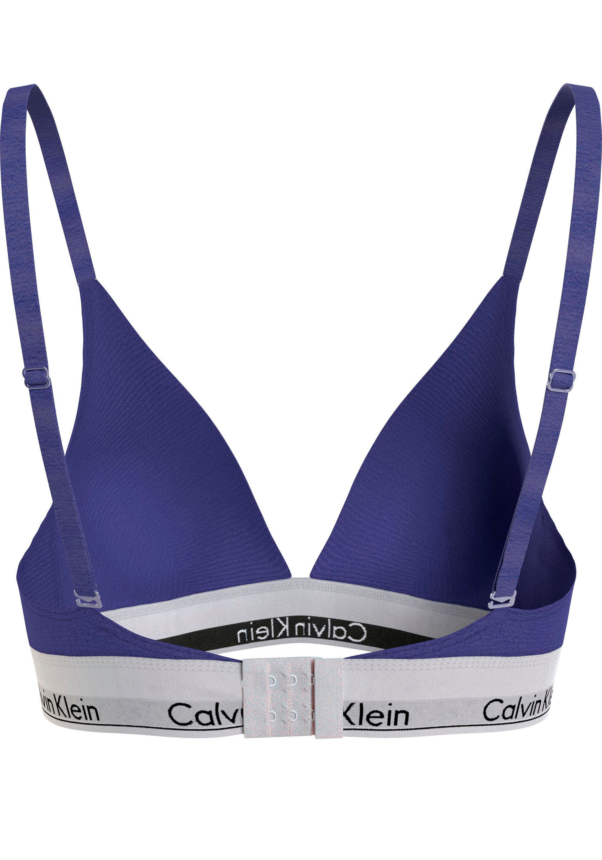 Jelmoli-Versand Schweiz bei Triangel-BH mit kaufen Bund LINED Calvin Klein online »LGHT CK-Logo am TRIANGLE«,