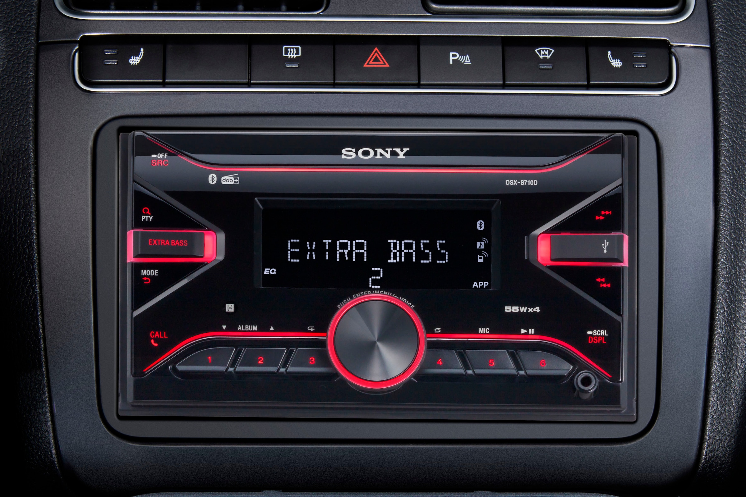 ➥ Sony Autoradio »DSXB710KIT«, (Bluetooth Digitalradio (DAB+)-FM-Tuner 55  W) gleich shoppen