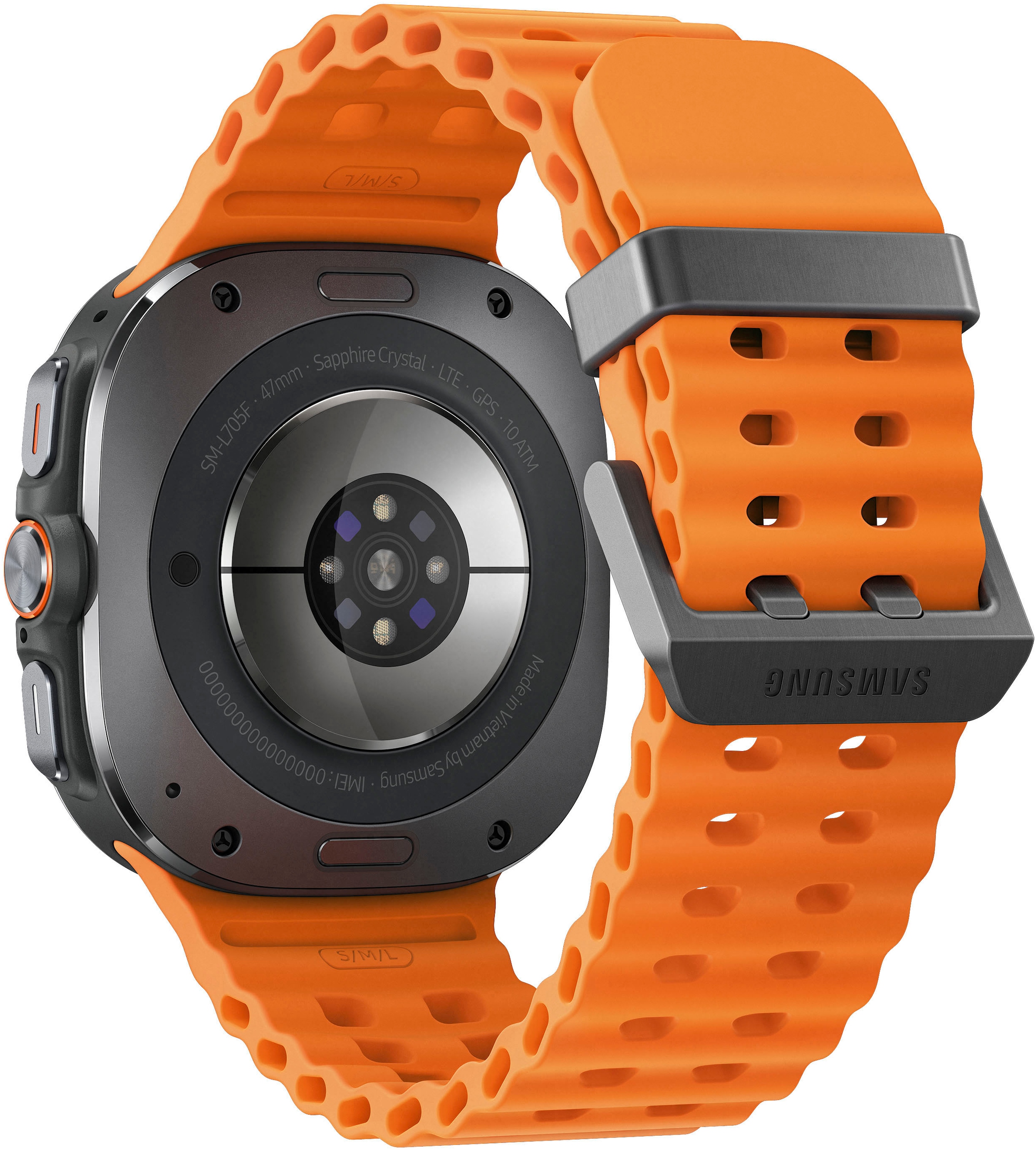 Samsung Smartwatch »Galaxy Watch Ultra LTE 47mm«, (3.73 cm / 1.5 Zoll), Wear OS by Samsung, 32 GB