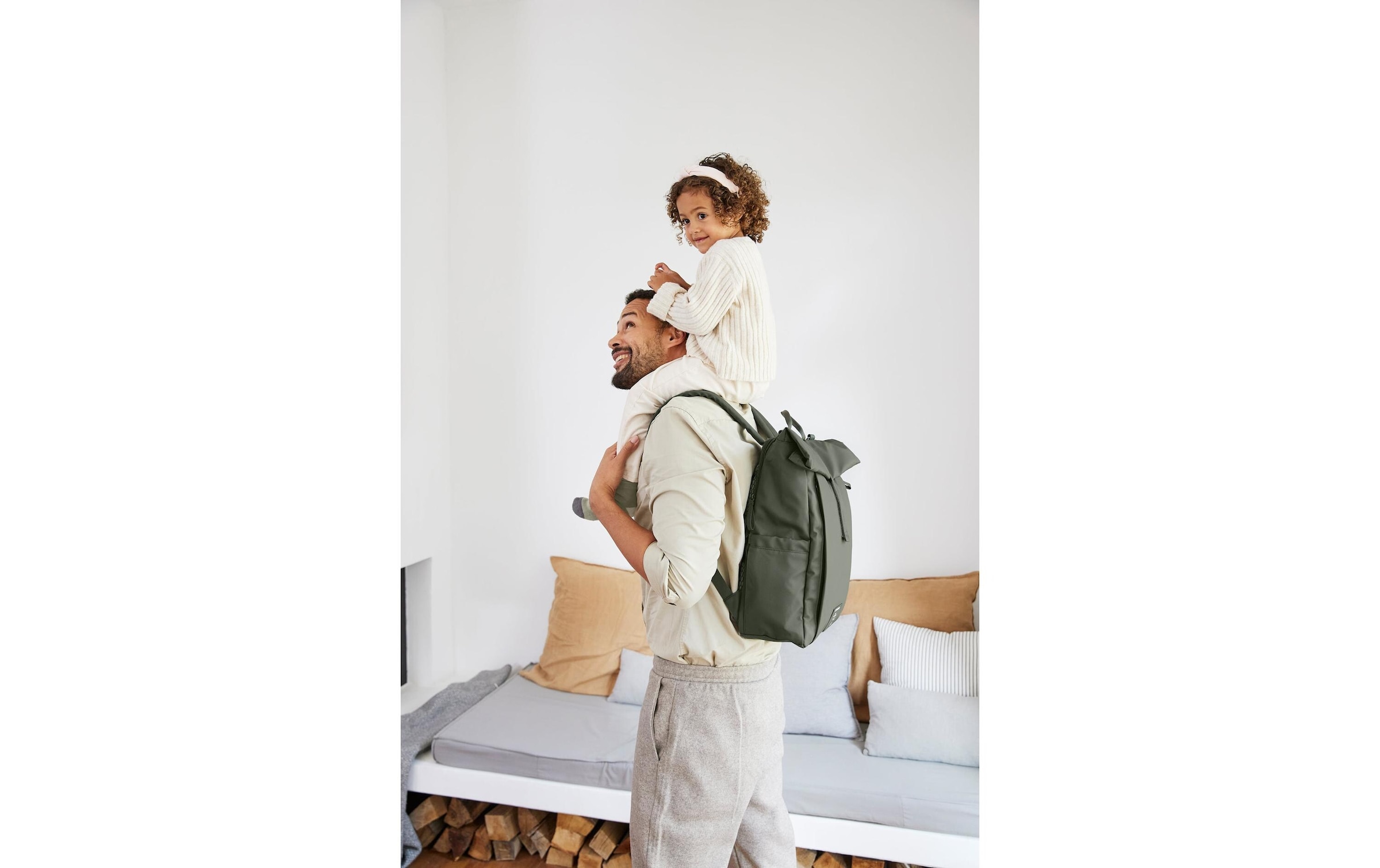 LÄSSIG Wickelrucksack »Rolltop Up«