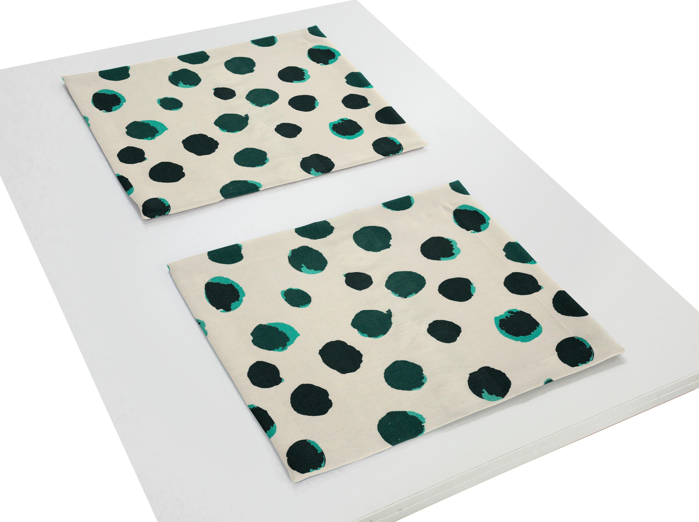 Adam Platzset "Dots" GOTS organic,zertifiziert durch CERES 0242,Made in Germany