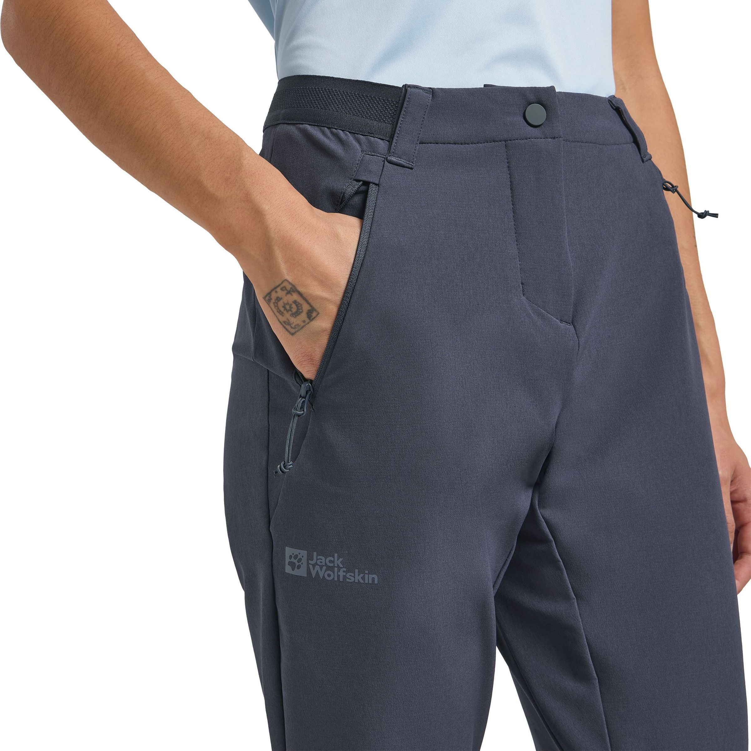 Jack Wolfskin Softshellhose »GEIGELSTEIN SLIM PANTS W«