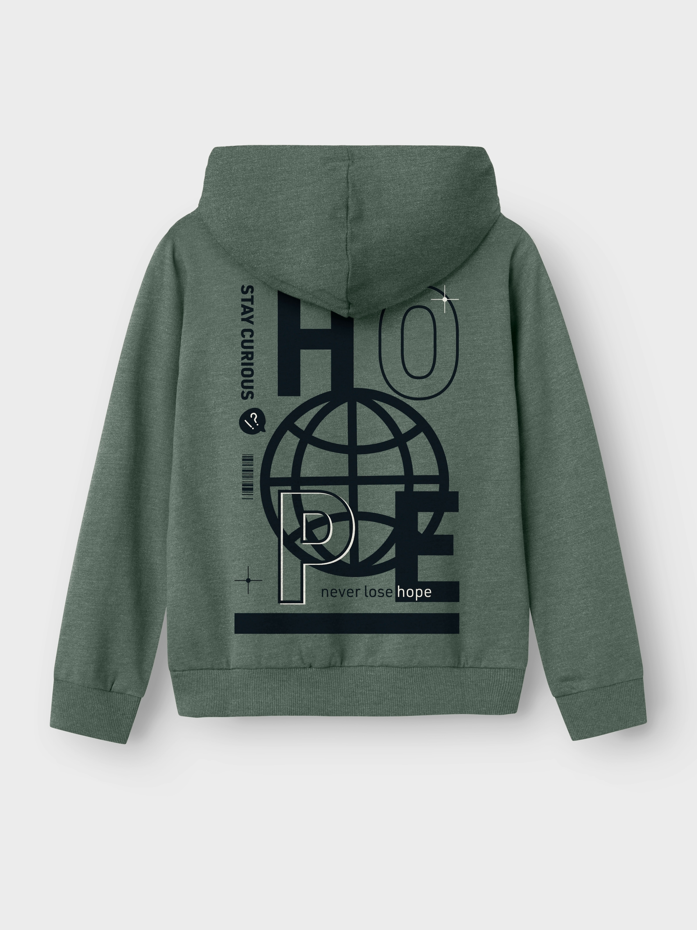Name It Sweatshirt »NKMOLAF LS NREG SWE WH BRU PB«