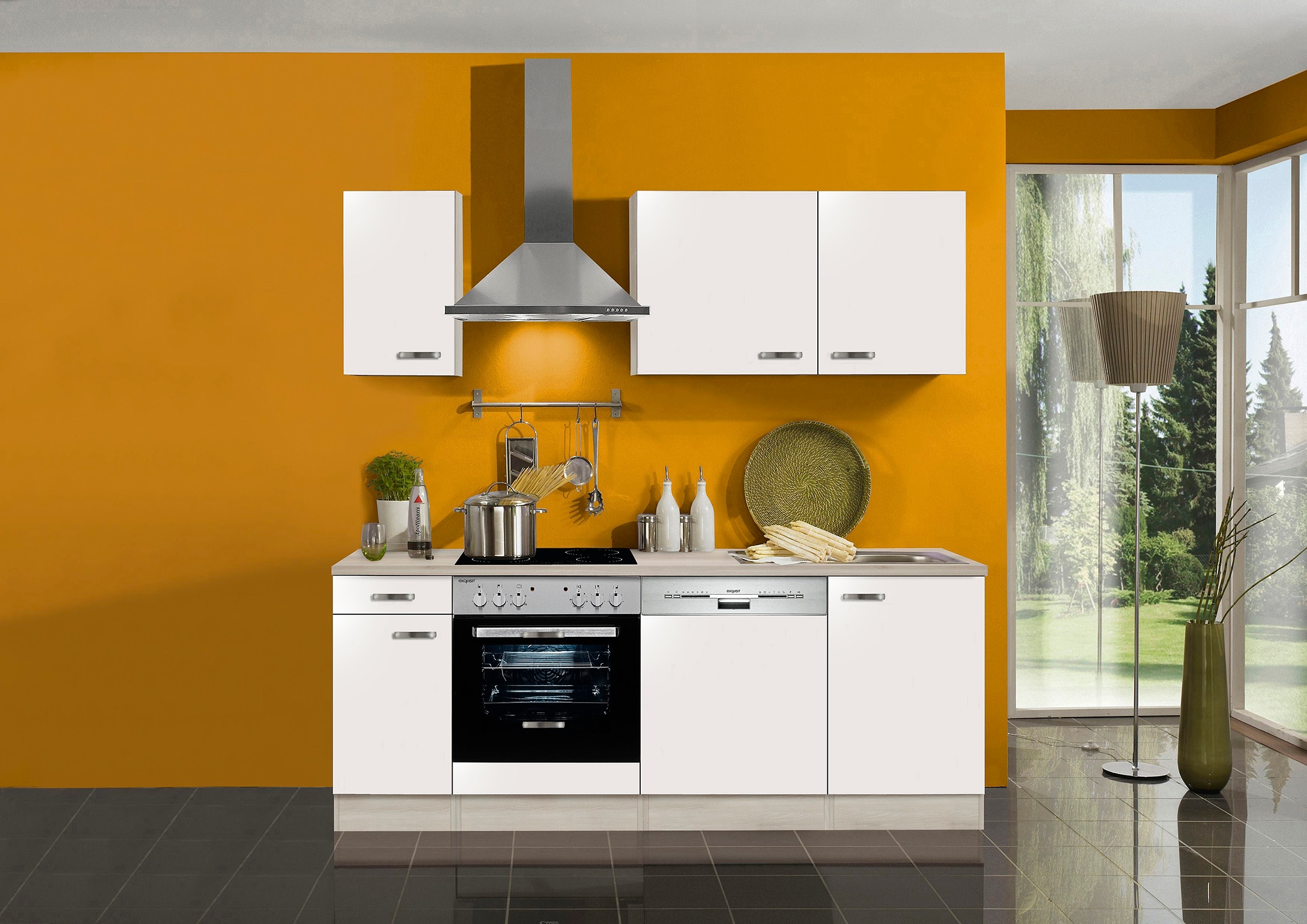 ❤ OPTIFIT Küchenzeile »Faro«, ohne E-Geräte, Breite 210 cm entdecken im  Jelmoli-Online Shop