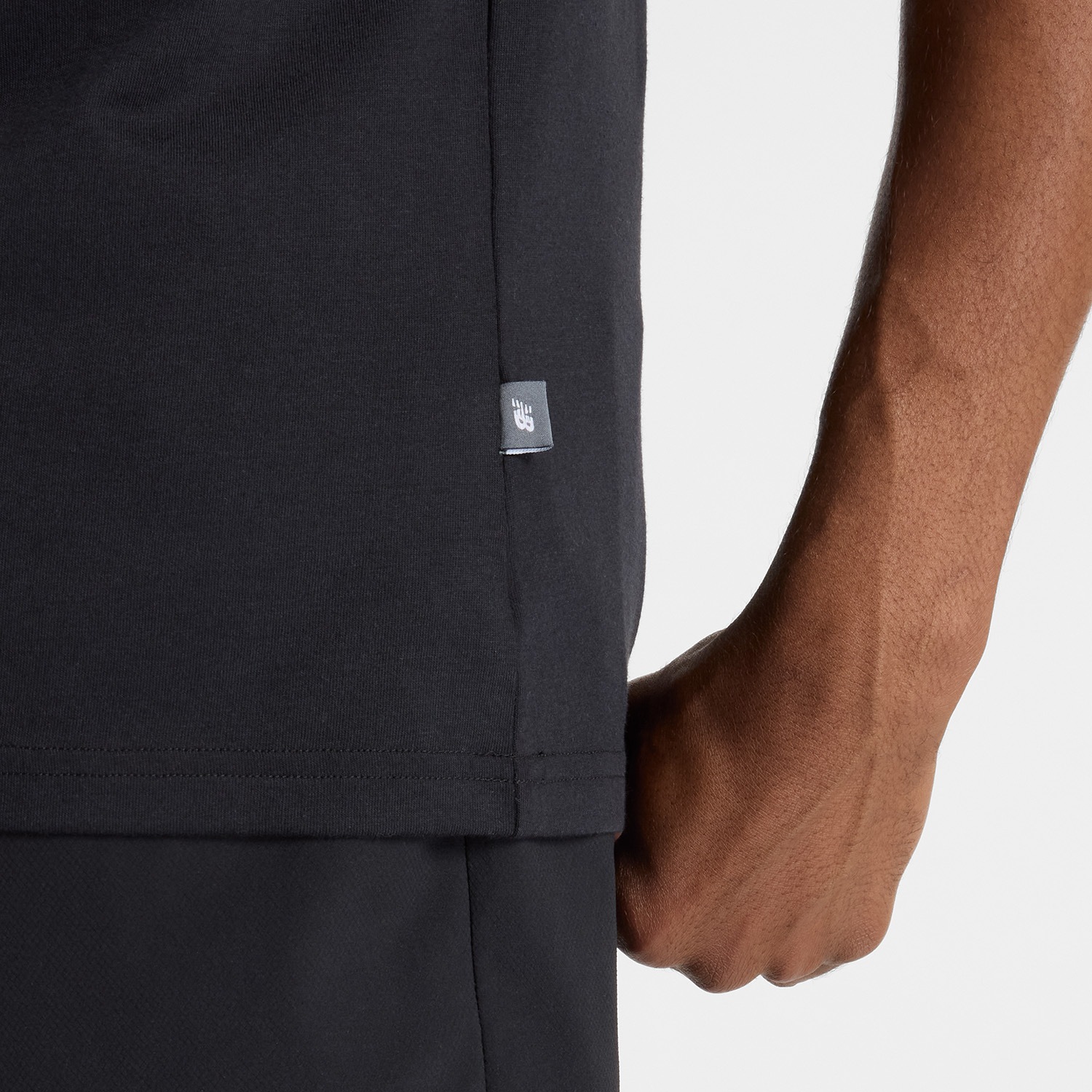 New Balance Laufshirt »Heathertech Logo T-Shirt«