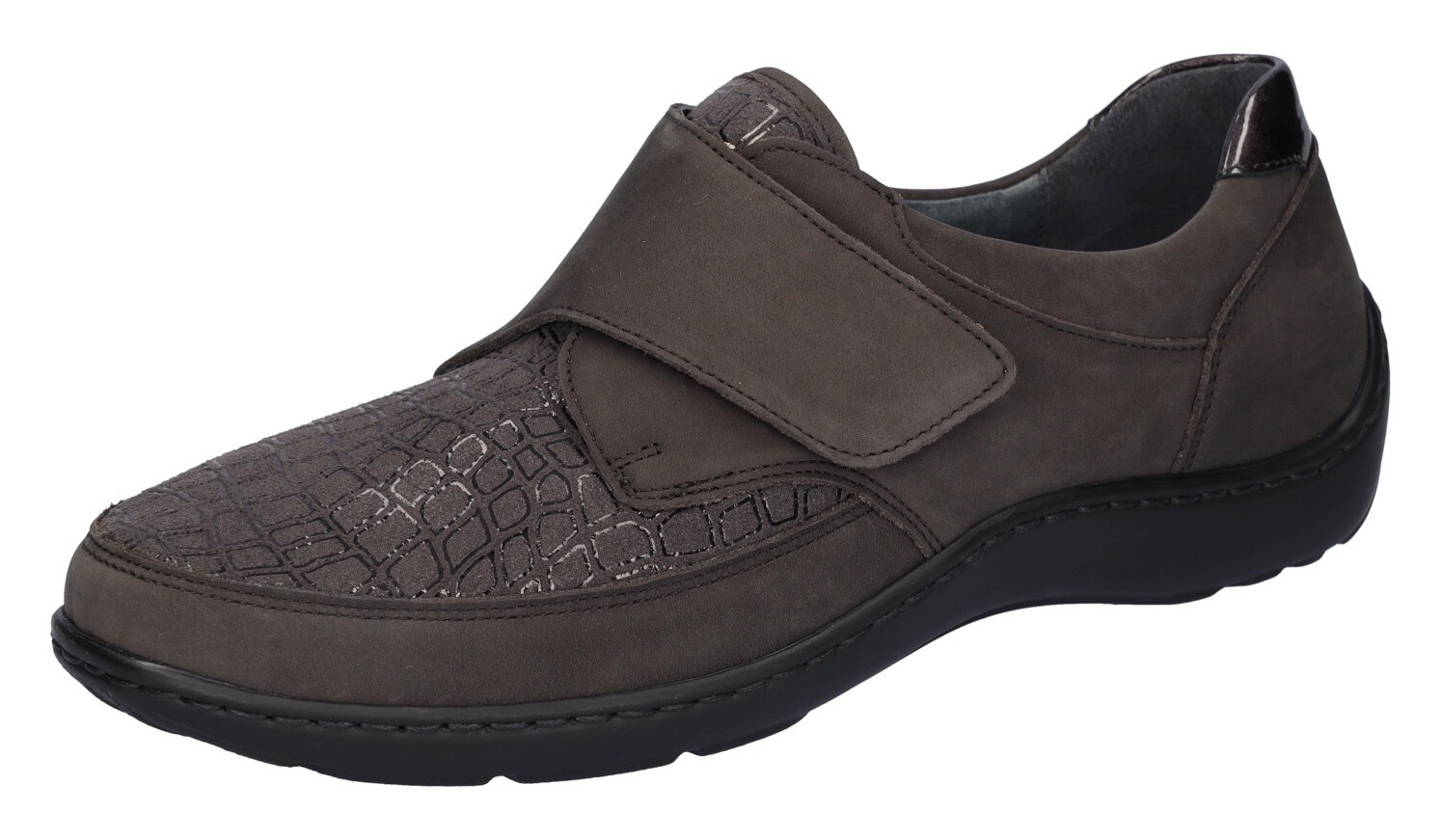 Waldläufer Klettschuh »HENNI-Soft« Slipper, Komfortschuh, Bequemschuh mit Orthotritt, Weite H