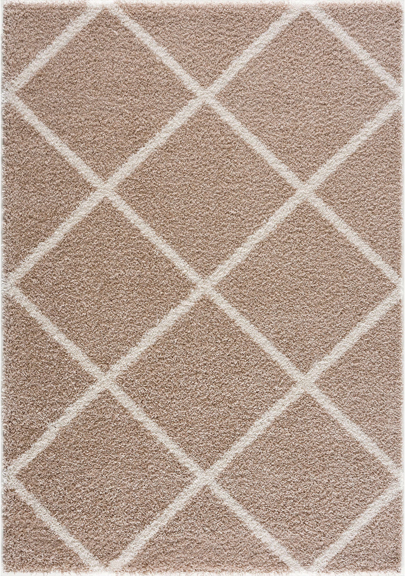 Sanat Hochflor-Teppich »Madrid«, rechteckig, 30 mm Höhe, Wohnzimmer, Langflor, Shaggy Teppich