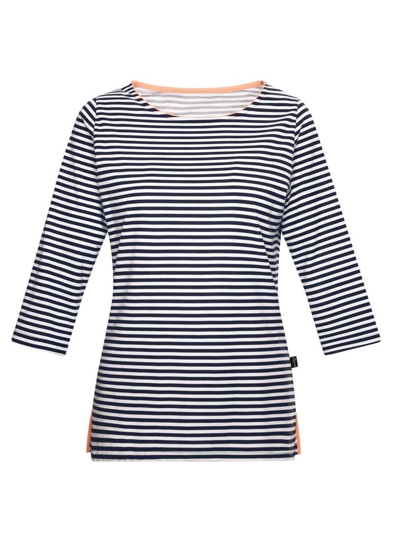 Trigema Longsleeve »TRIGEMA Shirt aus 100% Baumwolle mit 3/4-Arm«, (1 tlg.)