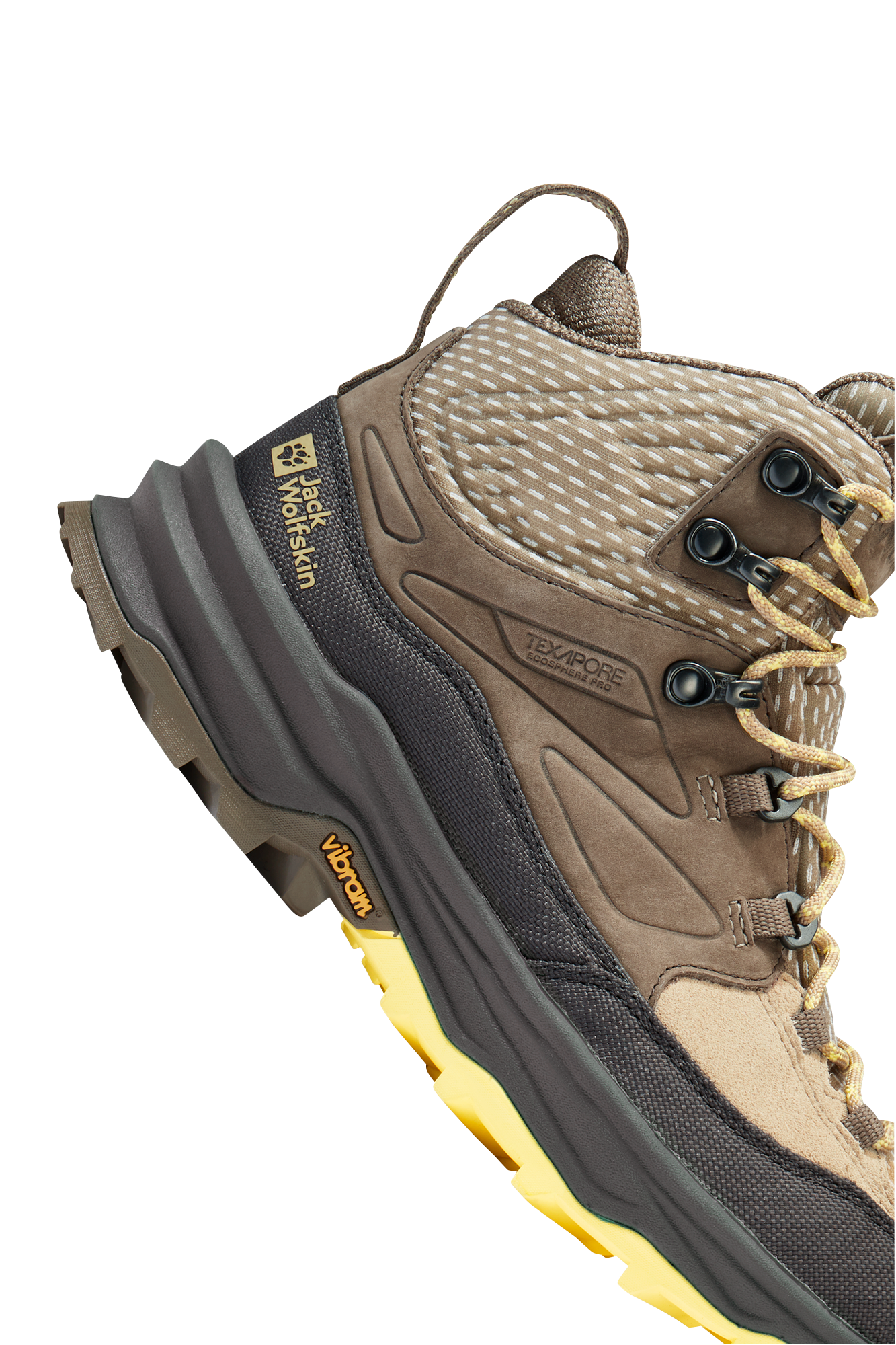 Jack Wolfskin Wanderschuh »CYROX TEXAPORE MID W«, Wasserdicht, Trekkingschuh