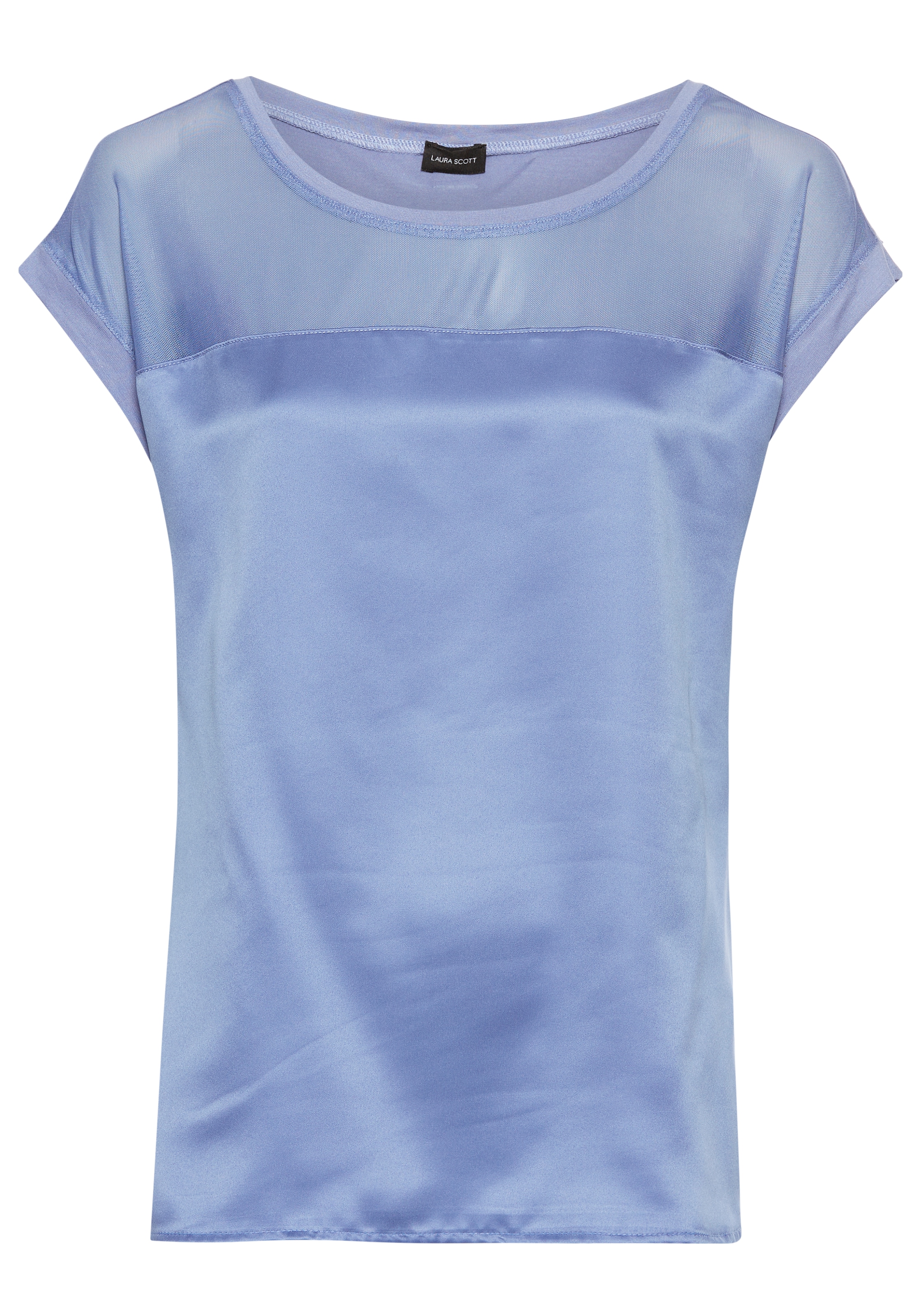 Laura Scott Shirtbluse, mit Meshpart