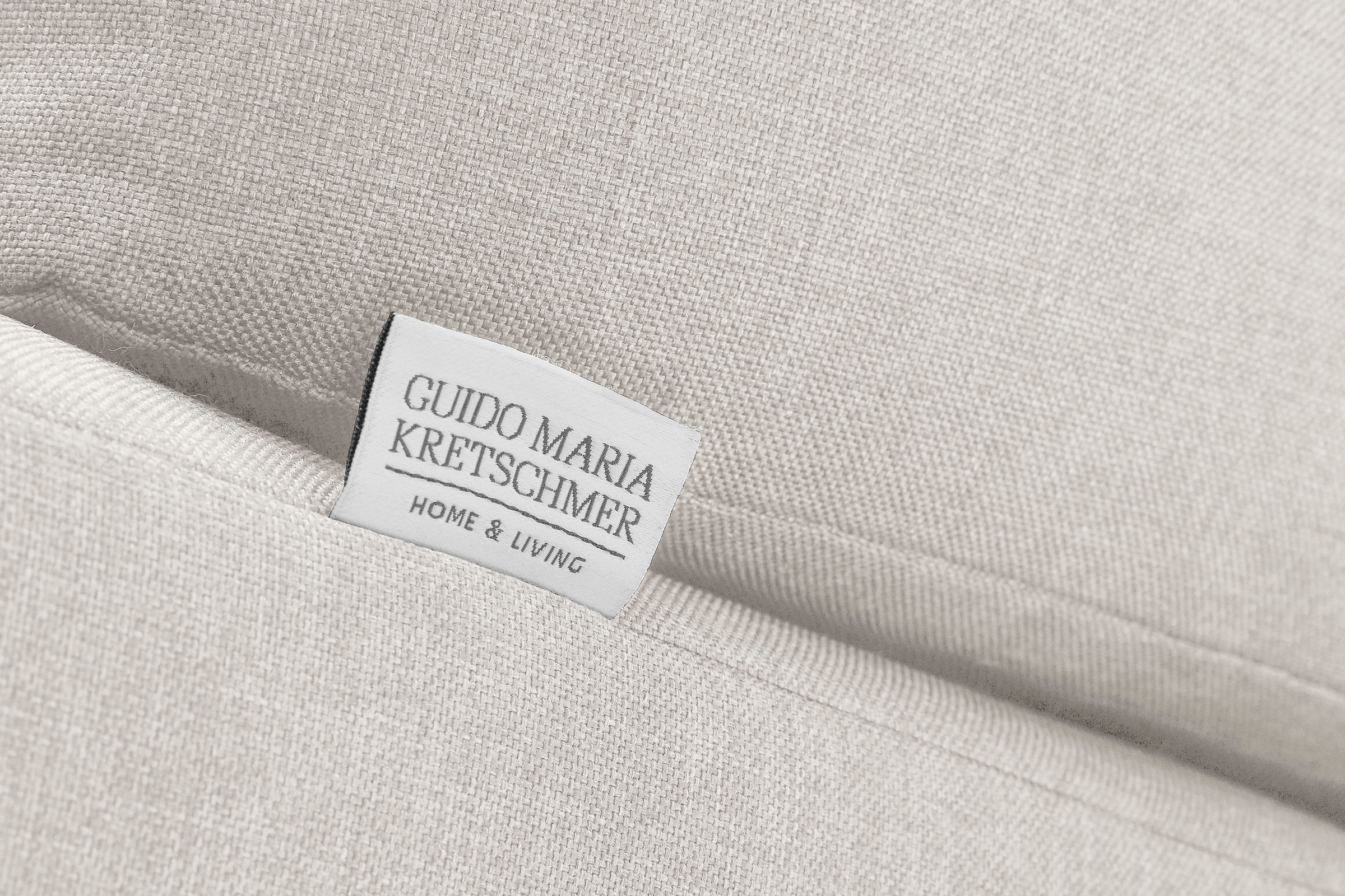Guido Maria Kretschmer Home&Living Boxspringbett »Chelles«, inkl. Topper, in XXL- Überlänge 220 cm, Unterbox mit feine Wölbung