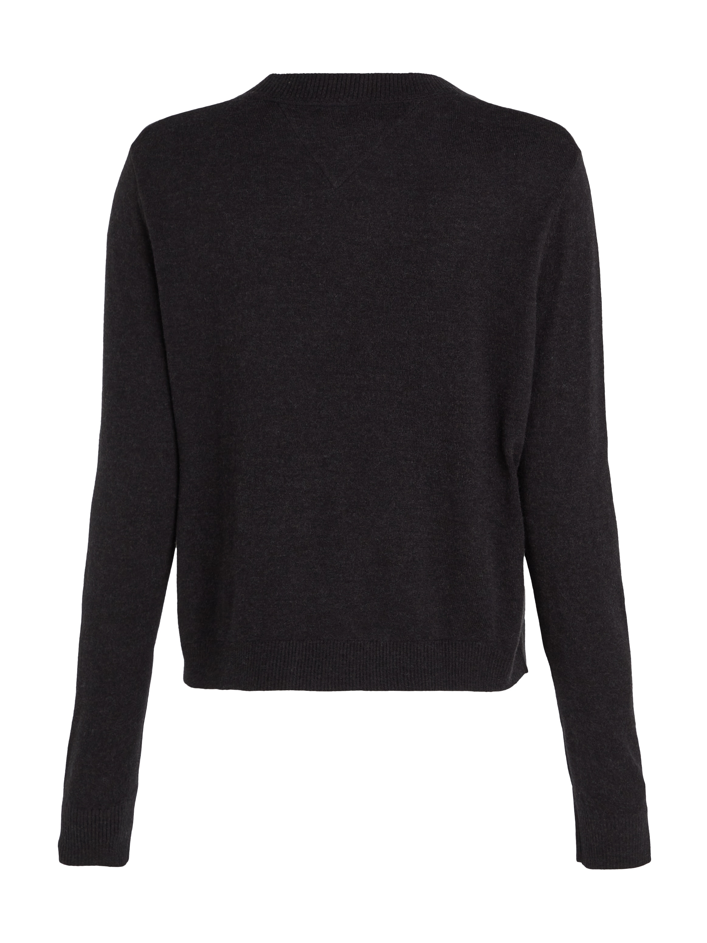 Tommy Jeans Strickpullover »TJW ESSENTIAL CREW NECK SWEATER«, mit Logostickerei