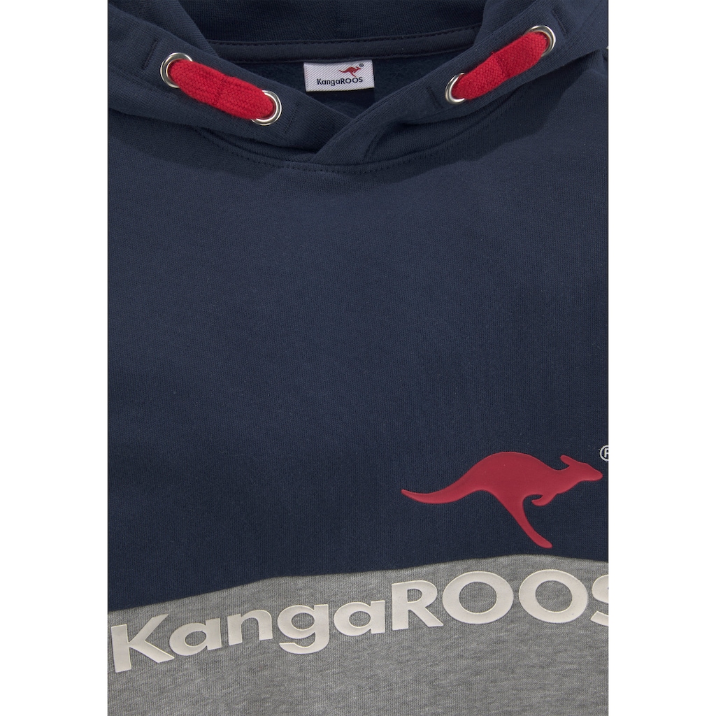 KangaROOS Kapuzensweatshirt »Colorblocking«
