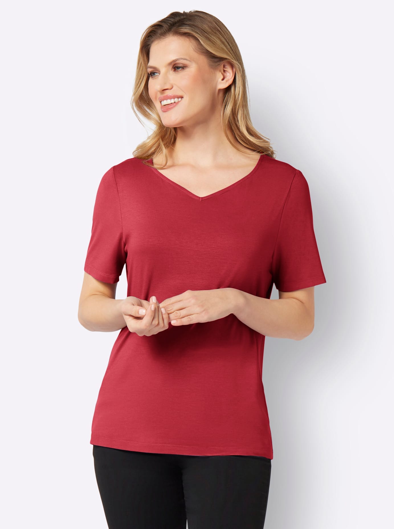 Classic Basics Kurzarmshirt »Kurzarm-Shirt«, (1 tlg.)