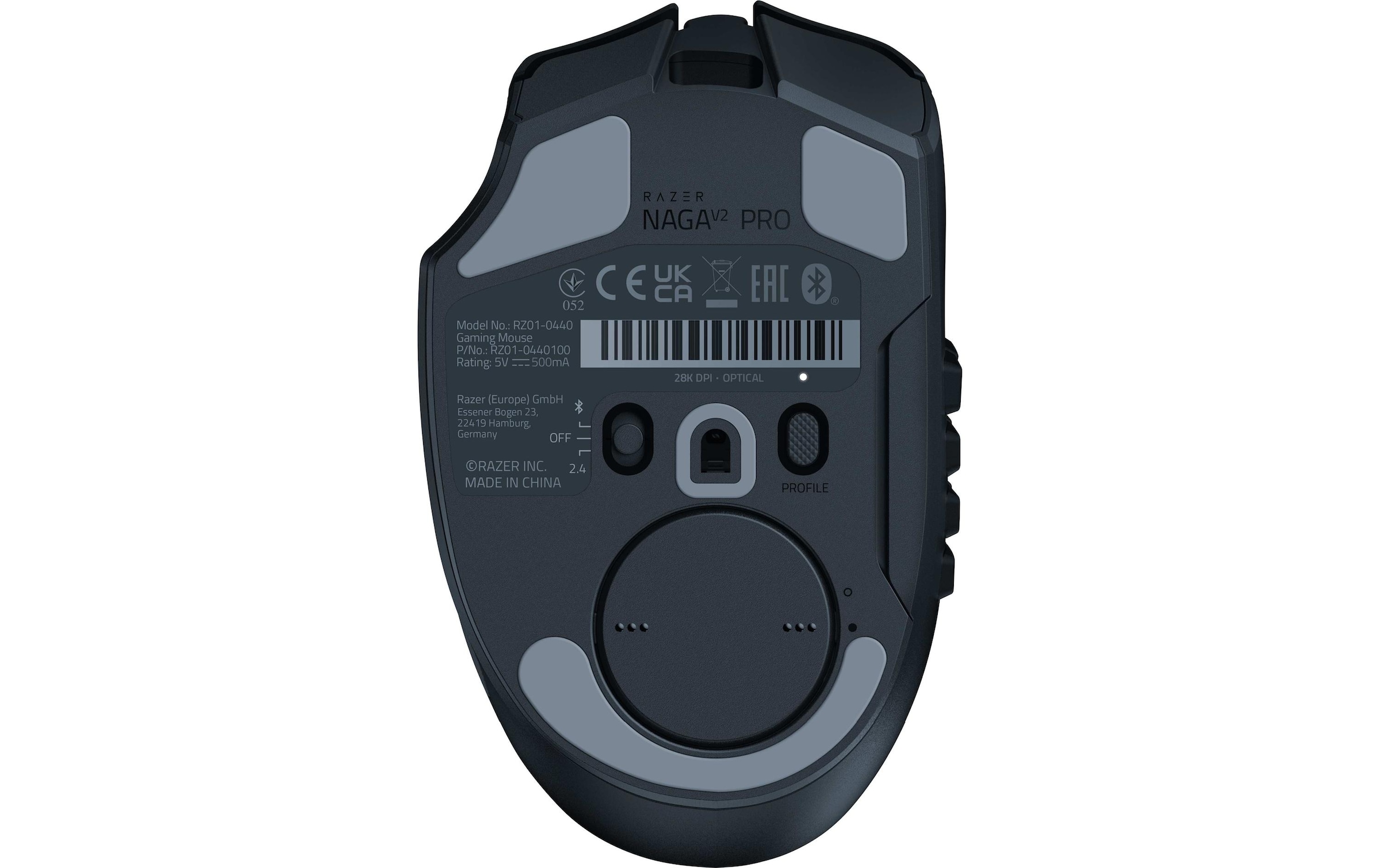 RAZER Maus »Naga V2 Pro«, Bluetooth