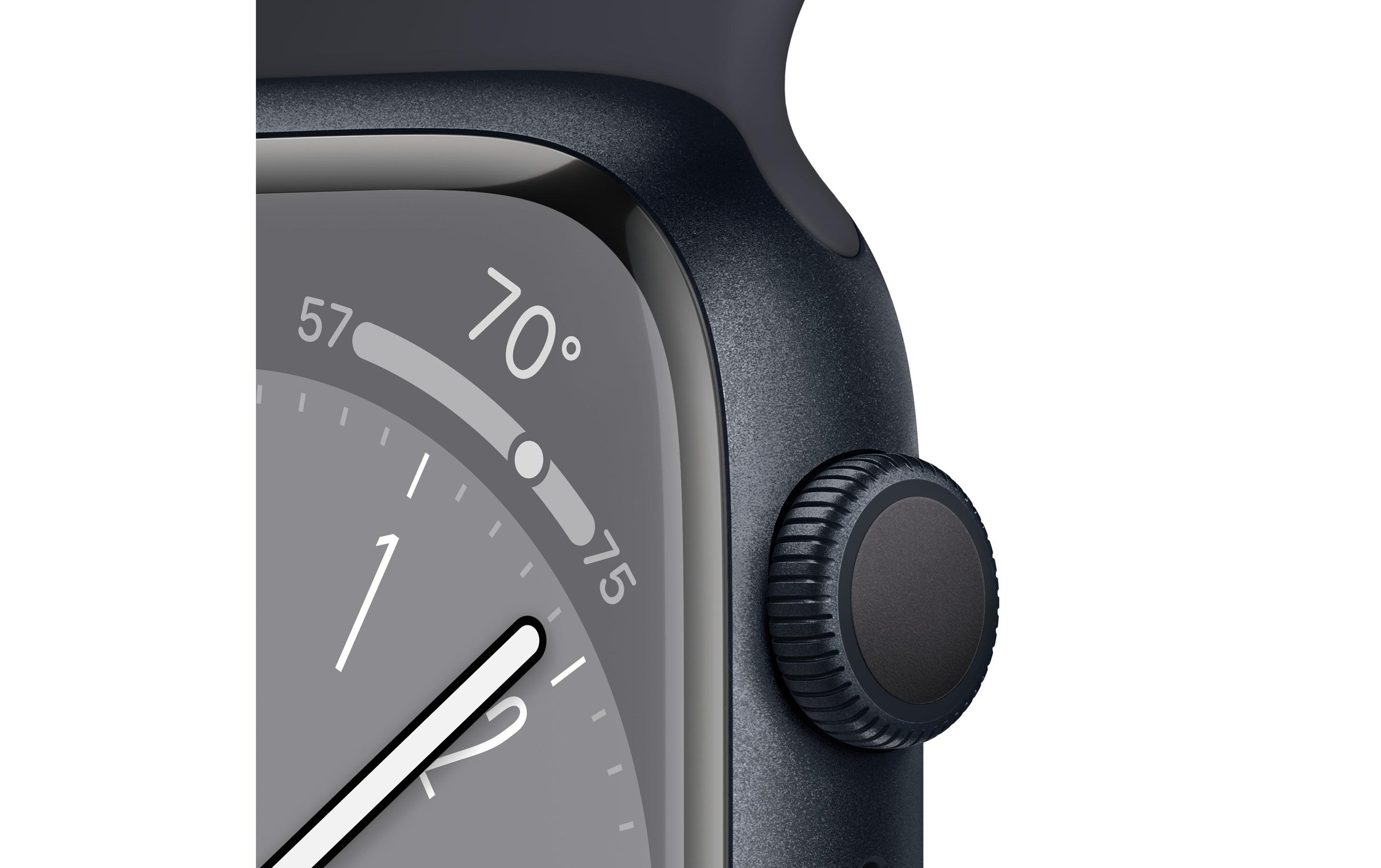 Apple Watch Series 8, Aluminium-Gehäuse Mitternacht«, (Watch OS)