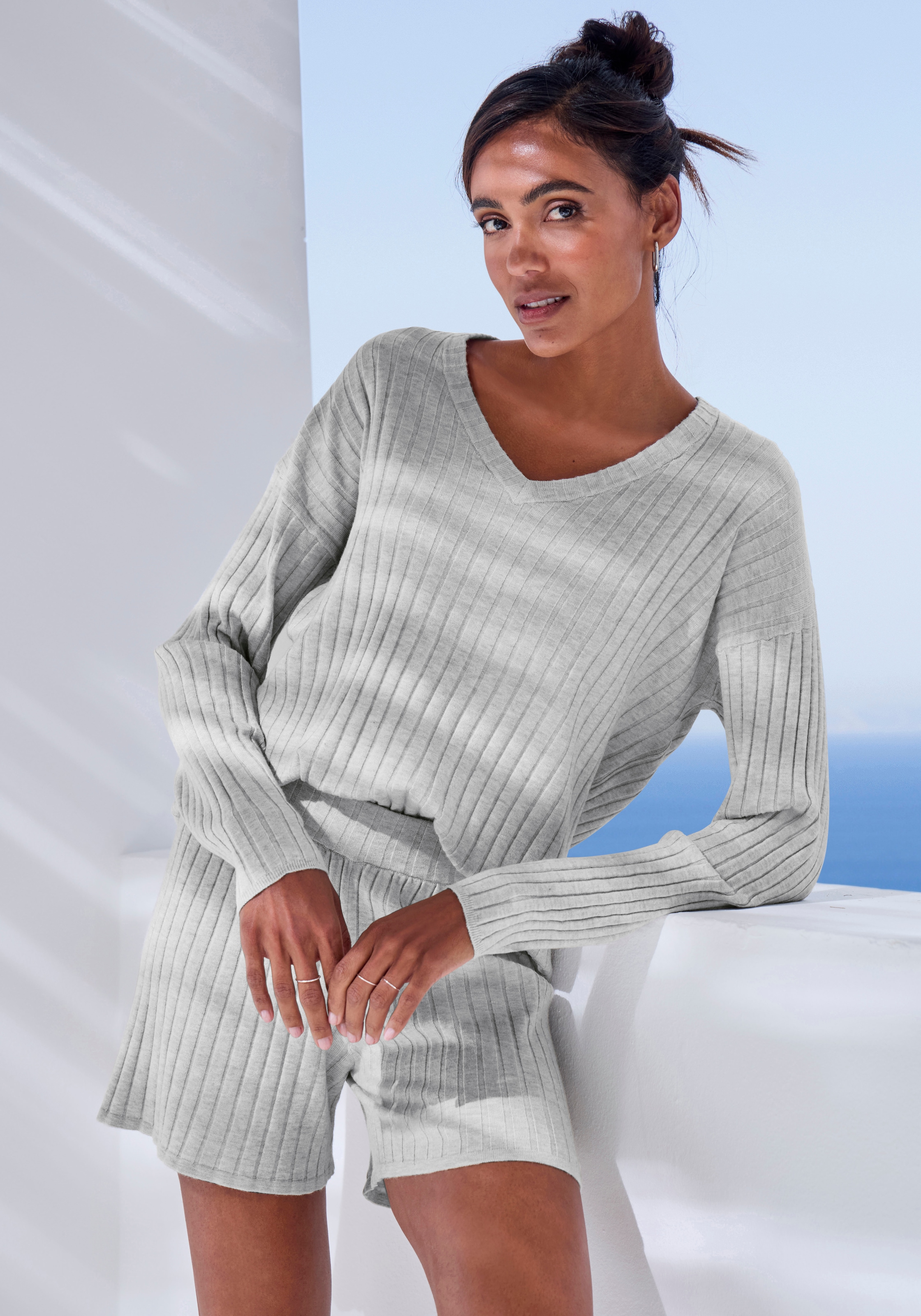 French Connection Shorts, in lockerer Weite, Loungewear