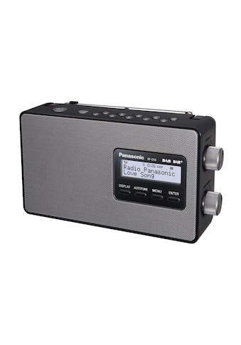 Panasonic Digitalradio (DAB+) »RF-D10EG-K Schwarz«, (CD Digitalradio (DAB+)-FM-Tuner) kaufen