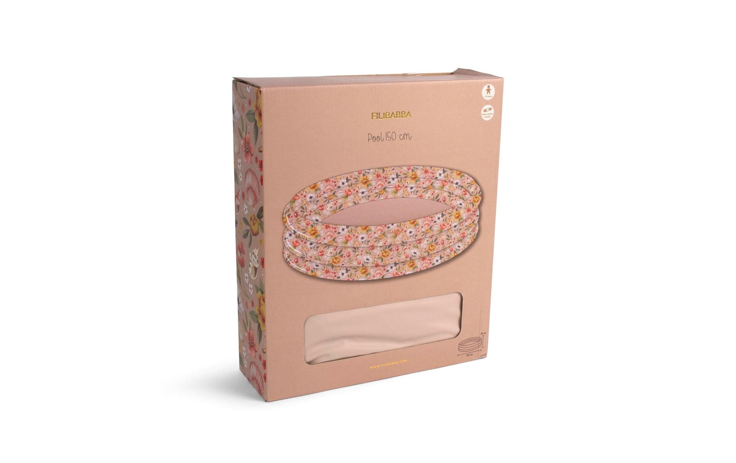 Planschbecken »Filibabba Alfie Ocean Blossom 150 cm«
