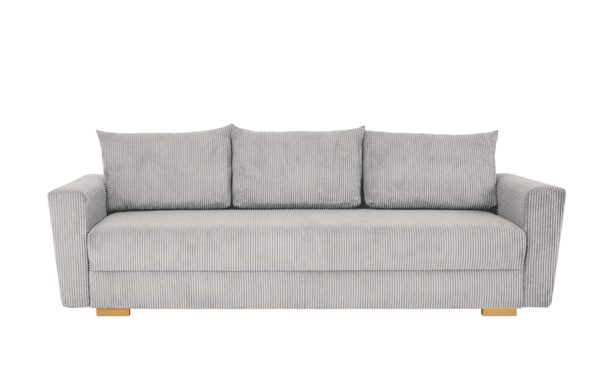 INOSIGN 3-Sitzer »MAGHERA Schlafsofa mit Bettkasten, in hochwertiger Verarbeitung«, mit Wellenunterfederung, pflegeleicht Material, B/H/T 230/92,5/79 cm
