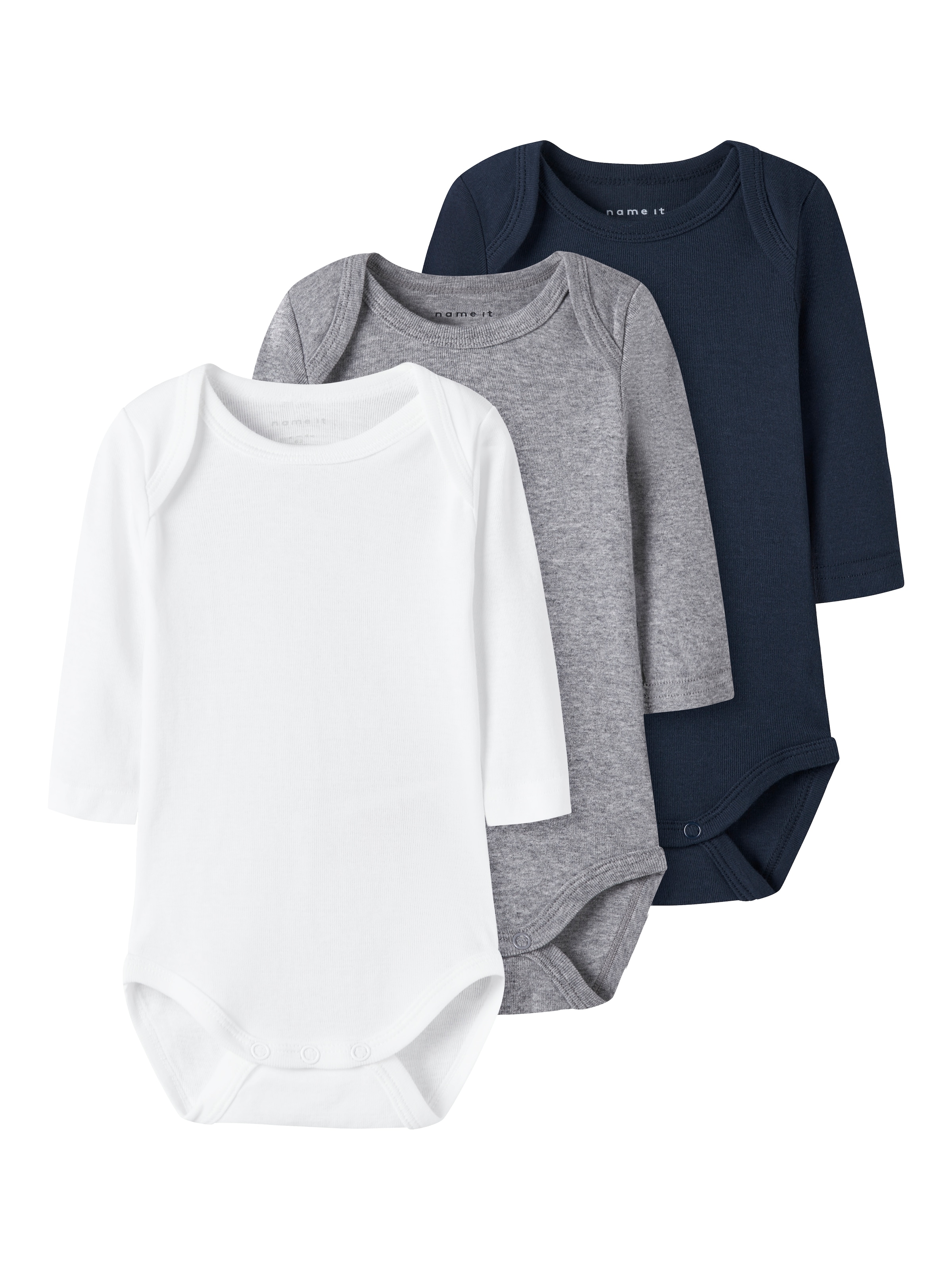 Name It Body »NBNBODY 3P LS SOLID NOOS«