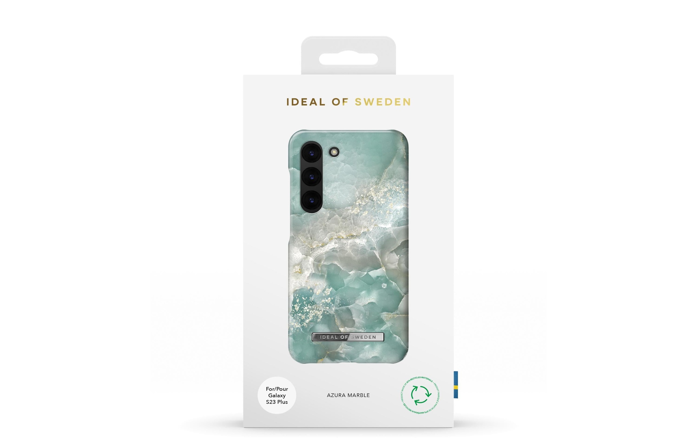 iDeal of Sweden Smartphone-Hülle »Azure Marble Galaxy S23+«, Samsung Galaxy S23+