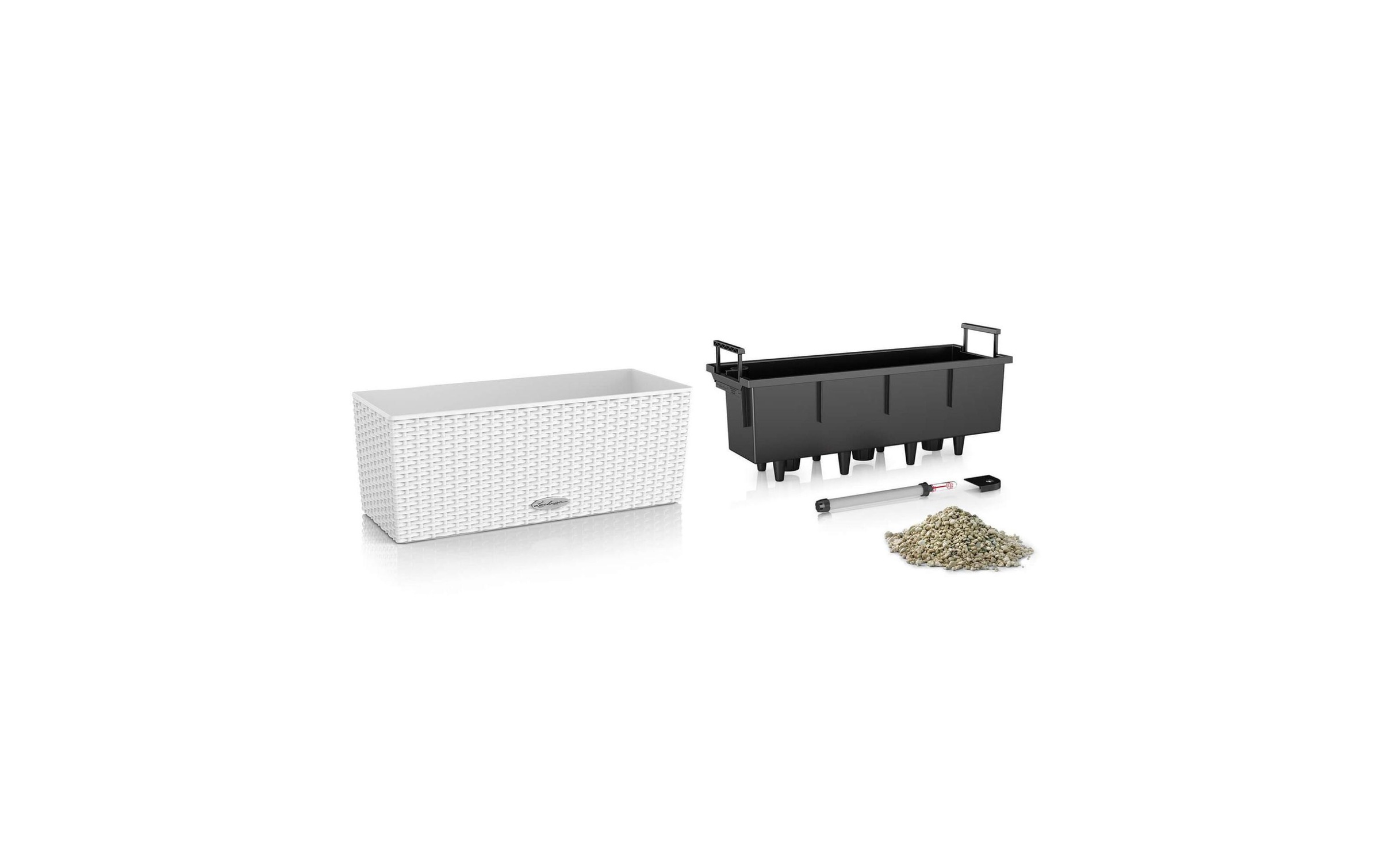 Blumentopf »Lechuza Balconera Cottage 50 Anthrazit«