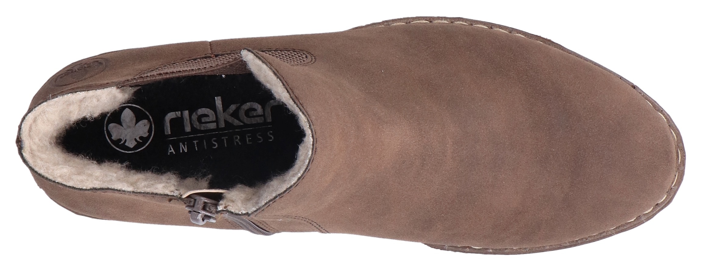 Rieker Winterstiefelette, Chelseaboots, Winterboots mit praktischem Innenreissverschluss