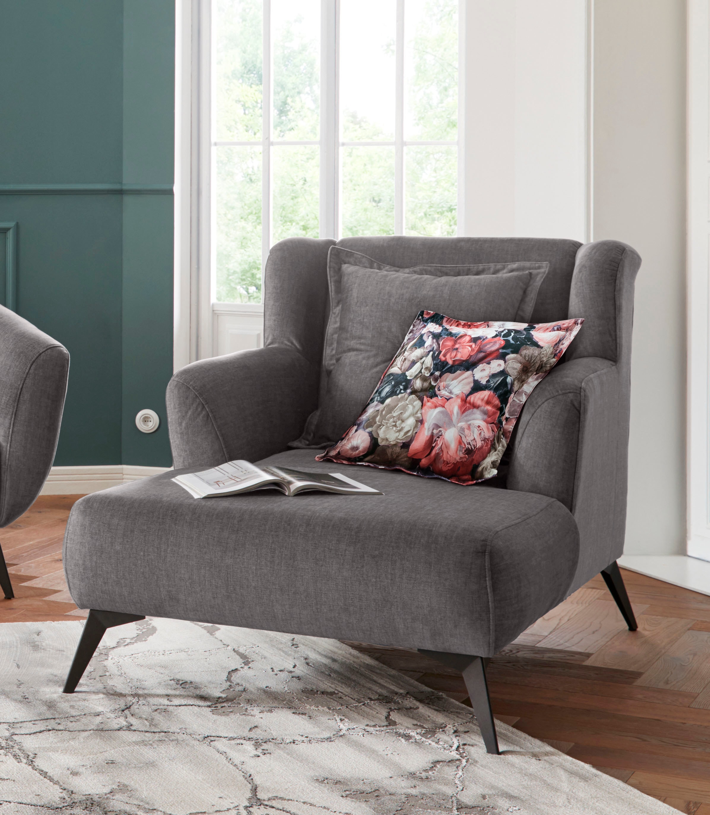 INOSIGN Loveseat »Baggio«, Zierkissen inklusive