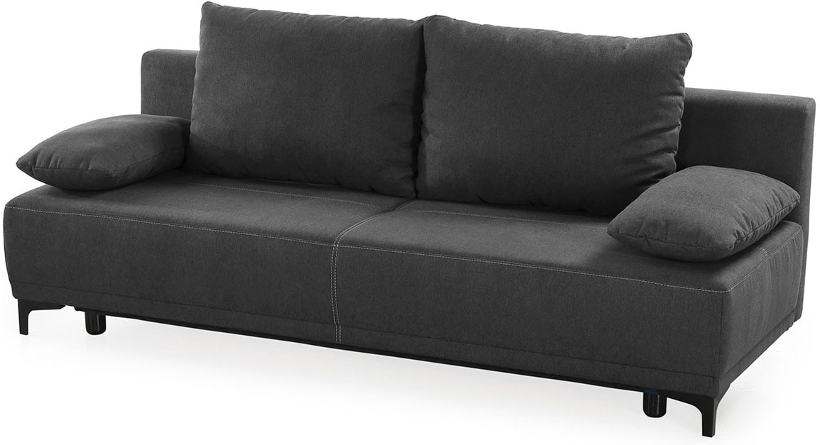 Jockenhöfer Gruppe Schlafsofa »Luigi«, praktischer Bettfunktion, Stauraum/Bettkasten, frei im Raum stellbar