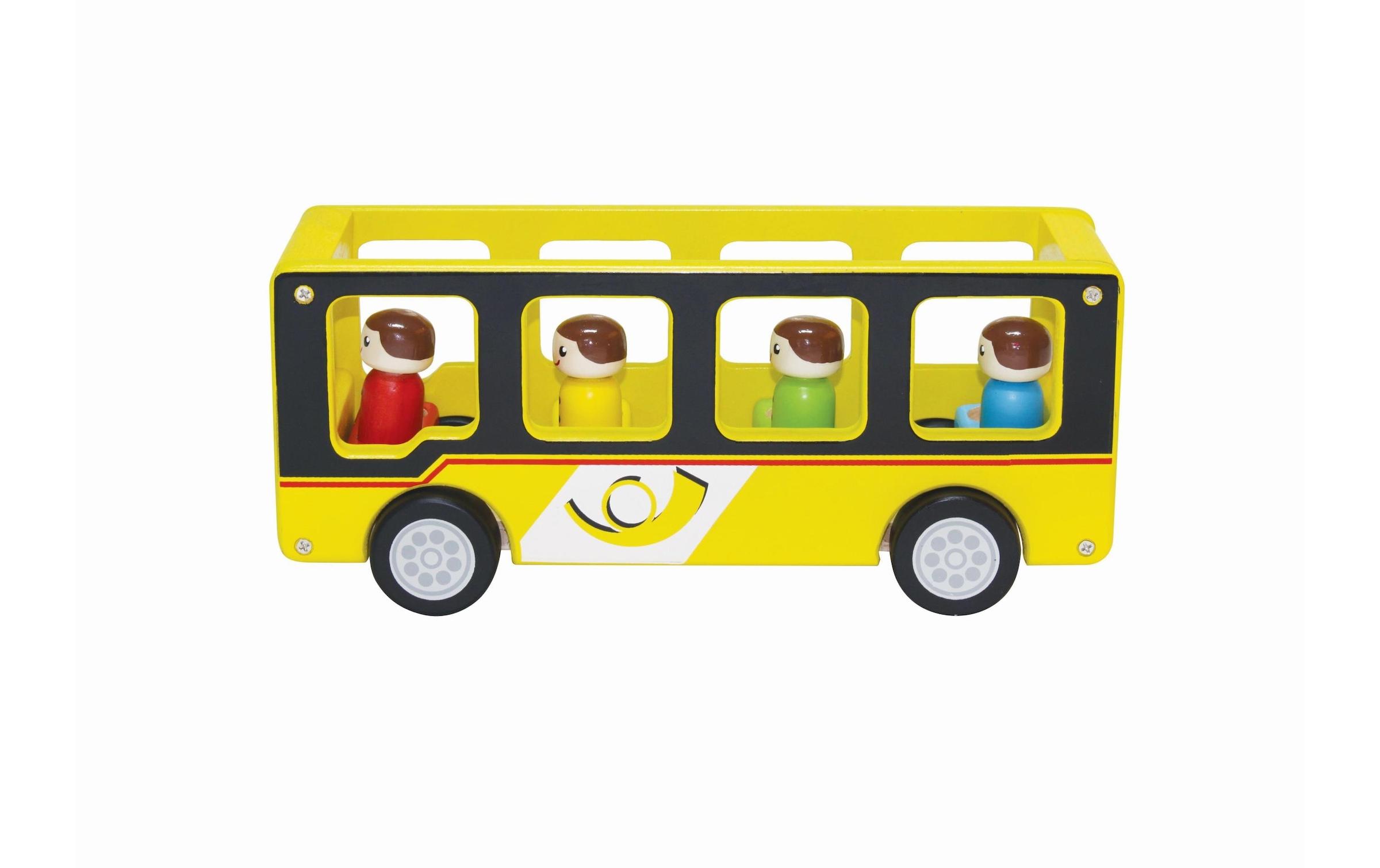 Spielba Spielzeug-Bus »Postauto mit 4 Passagiere«