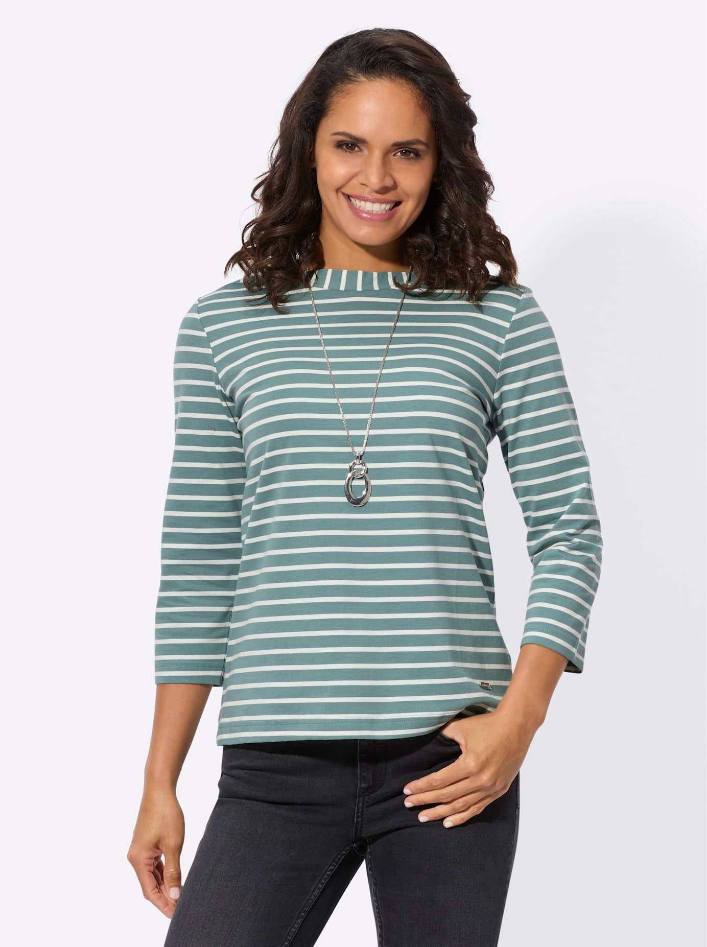 Casual Looks 3/4-Arm-Shirt »Ringelshirt« 1 Stk.