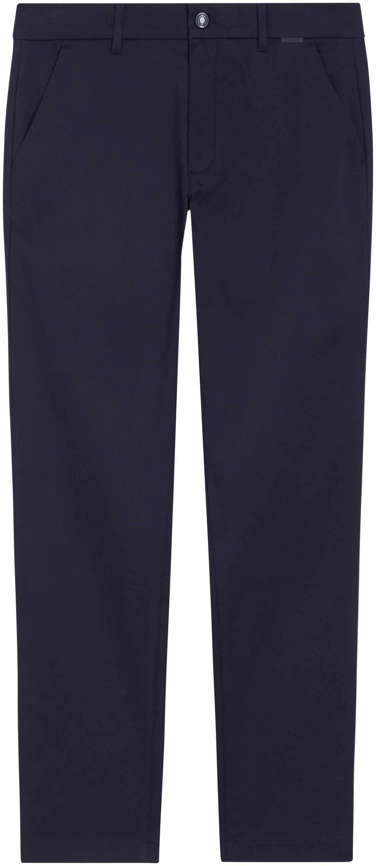 Calvin Klein Chinohose »SATEEN STRETCH SLIM CHINO«, mit Logopatch
