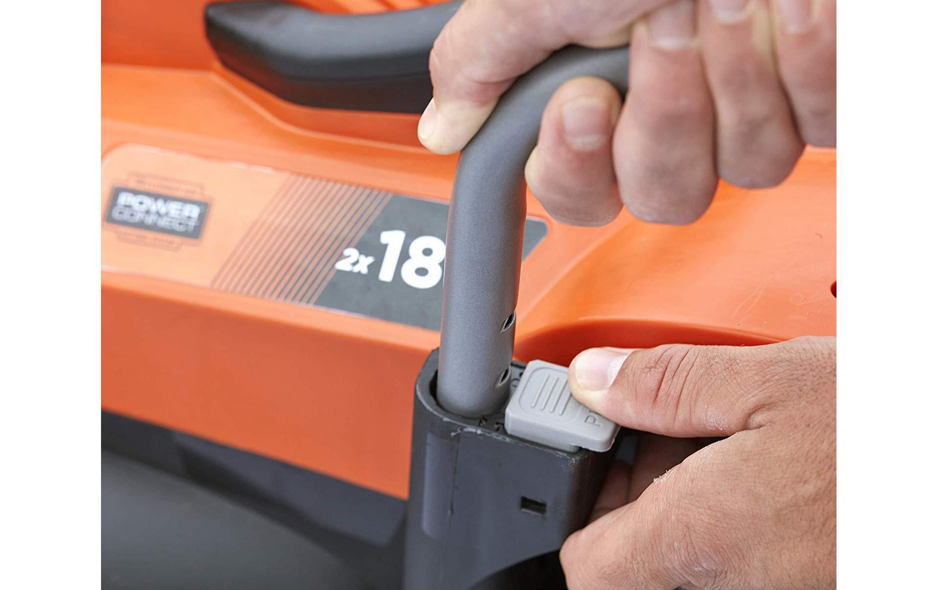 Black + Decker Akkurasenmäher »BCMW3318L2 Kit«, (Set), Schneidesystem: Sichel-/Kreiselmäher