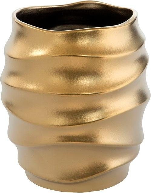 Jelmoli-Versand Keramik goldfarben«, (1 kaufen goldfarben, St.), online »FABIA, | Übertopf Fink