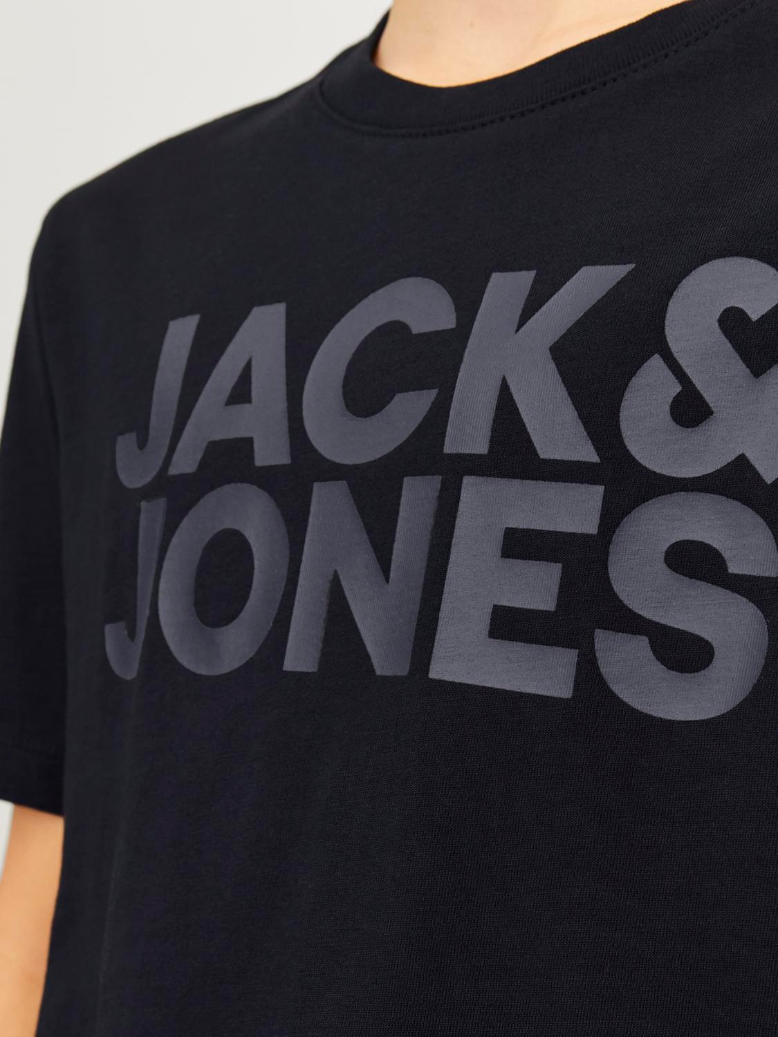 Jack & Jones Junior Kurzarmshirt »JJECORP LOGO TEE SS O-NECK NOOS JNR«