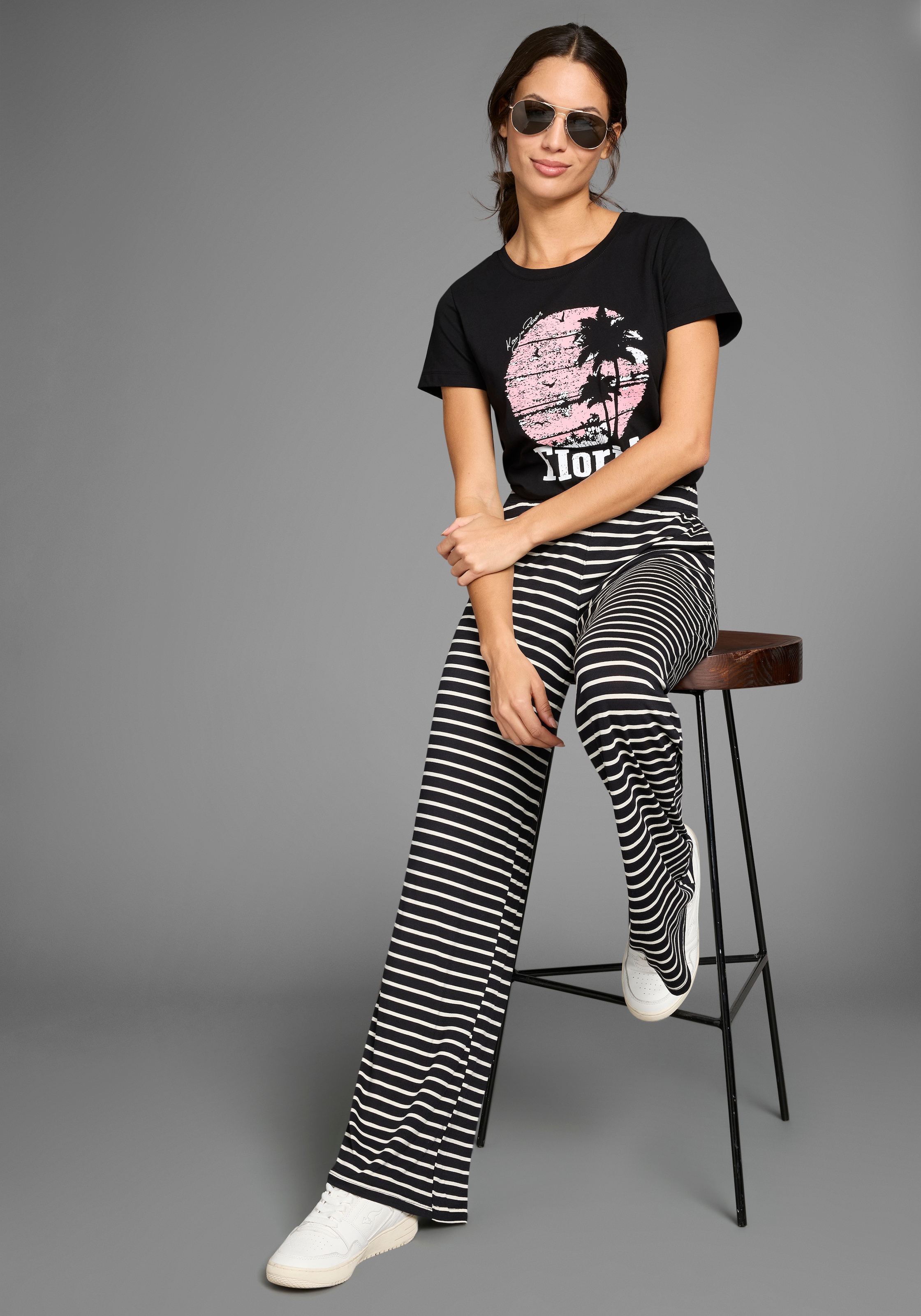 KangaROOS T-Shirt, mit Rundhals und Print
