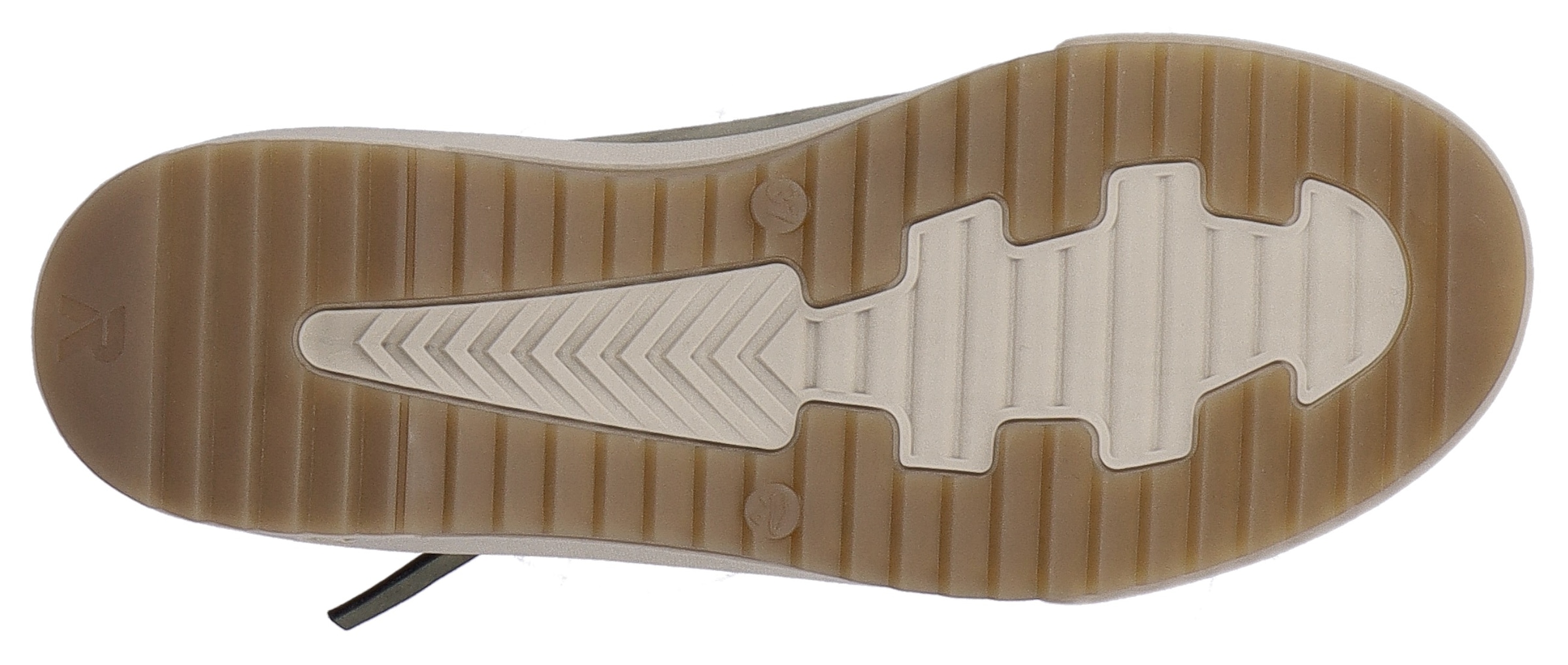 RIEKER Sport Schnürboots, Stiefelette, High Top Sneaker, Freizeitboots mit Reissverschluss