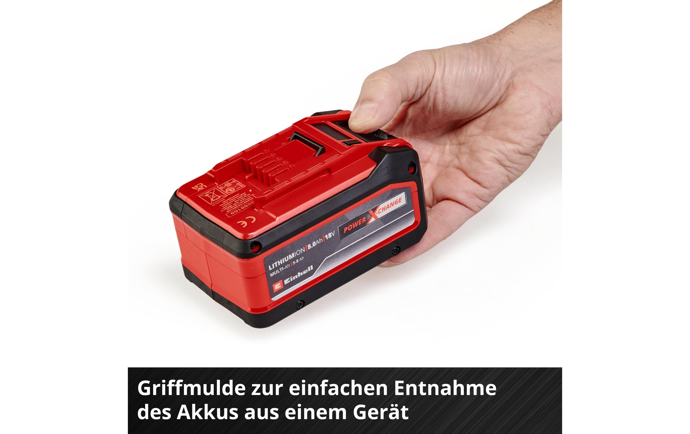 Einhell Akku »PXC+ 18 V 5-8Ah MULTI«, 18,0 V