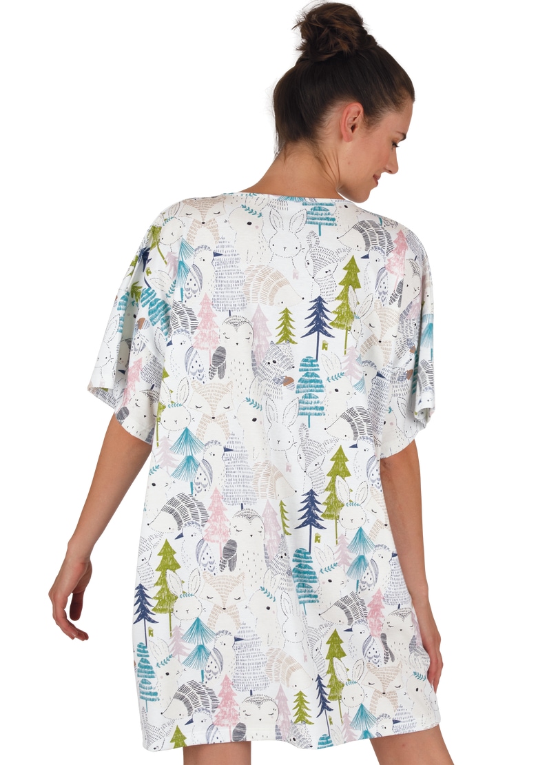Trigema Nachthemd bei »TRIGEMA mit Schweiz Allover-Print« Nachthemd online Jelmoli-Versand bestellen süssem