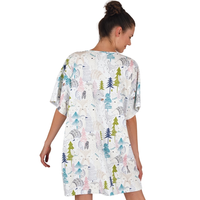 Trigema Nachthemd »TRIGEMA Nachthemd mit süssem Allover-Print« online  bestellen bei Jelmoli-Versand Schweiz | Nachthemden
