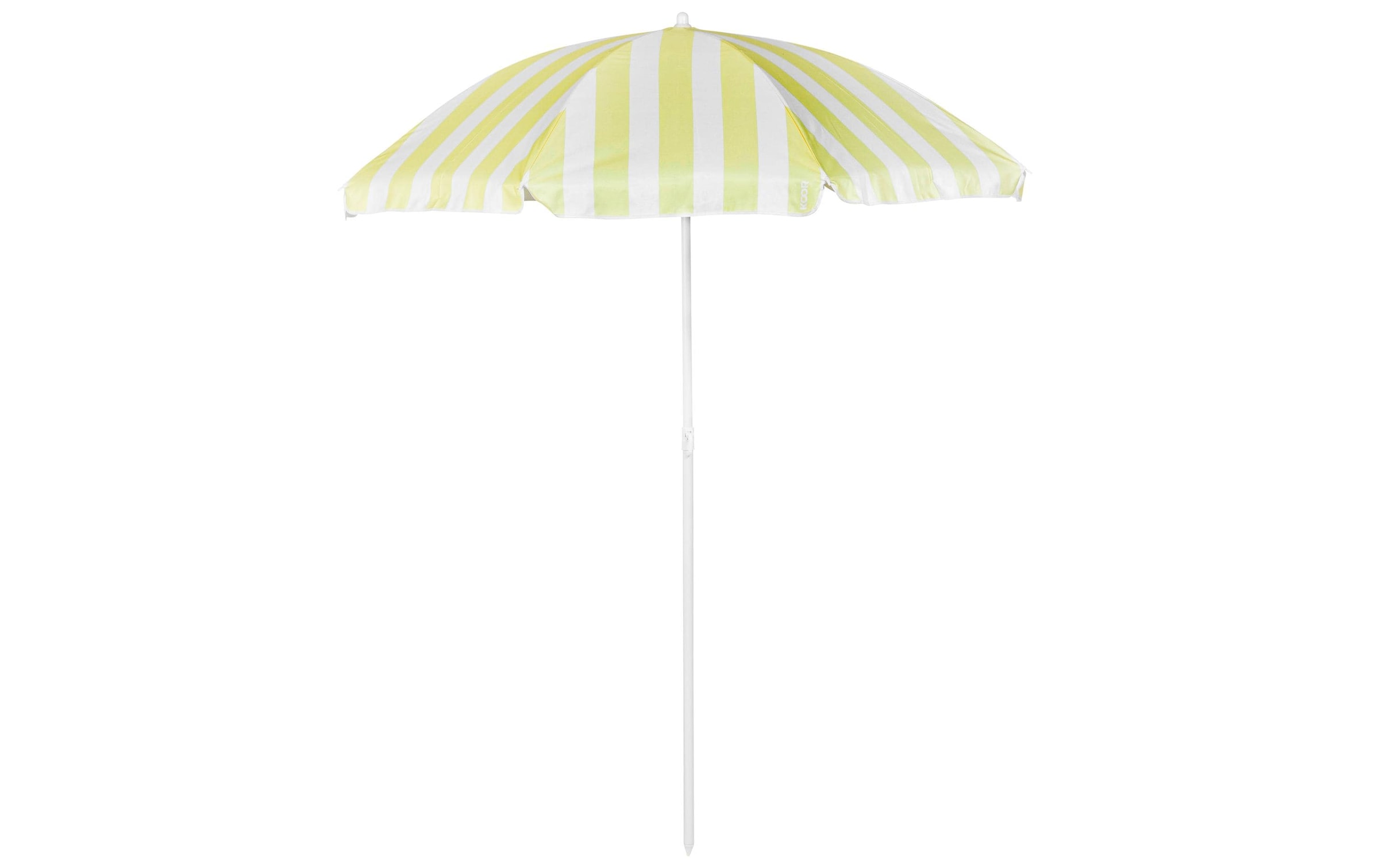 ❤ KOOR im bestellen »Sonnenschirm Sonnenschirm Jelmoli-Online Shop gelb« Stripes