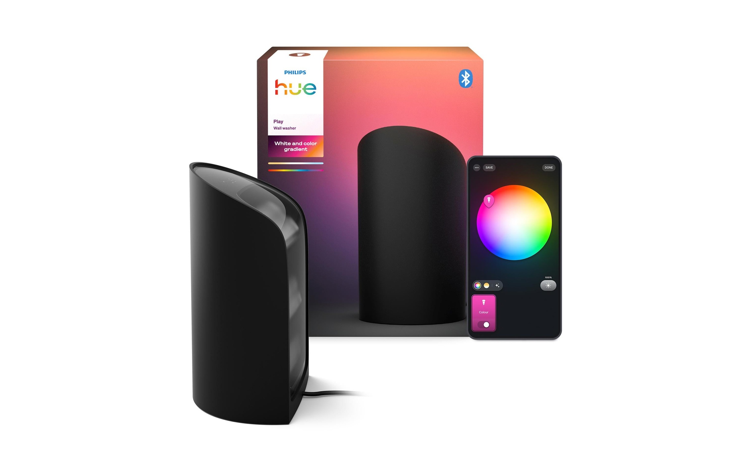 Philips Hue LED Tischleuchte »Play Wallwasher singel«, 1 flammig