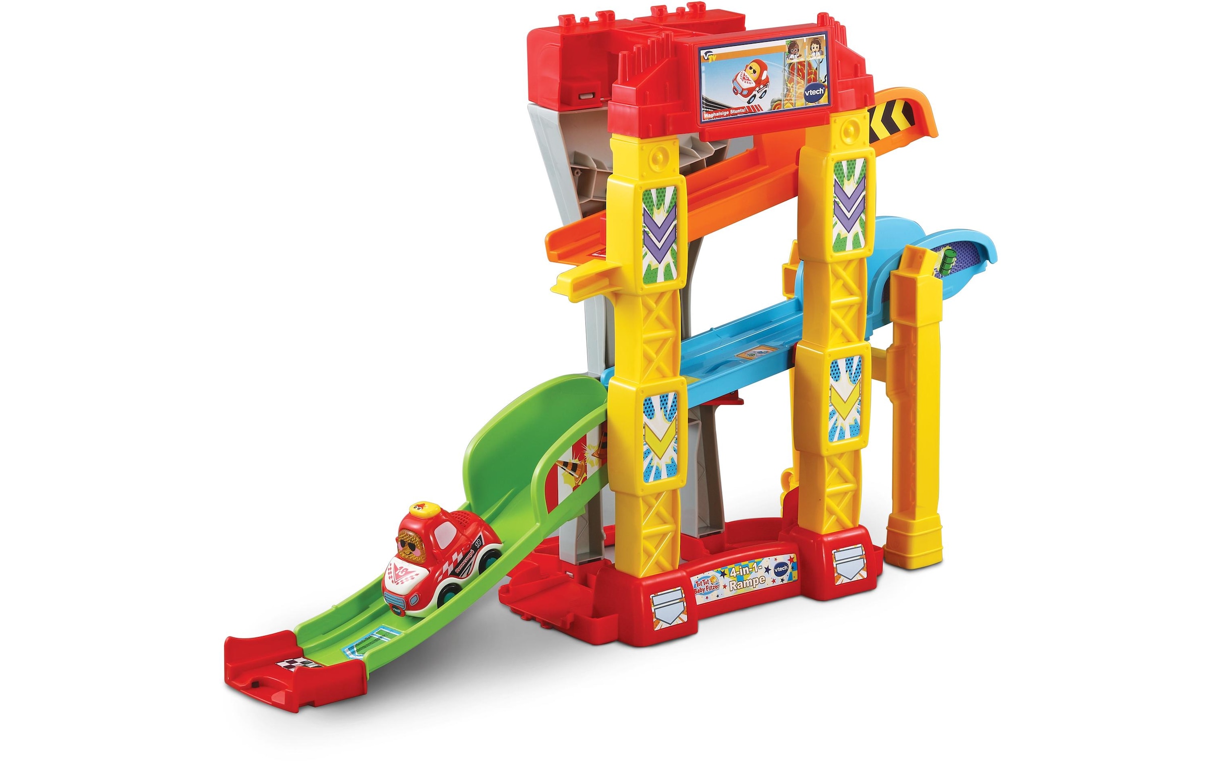 Vtech® Lernspielzeug »Tut Tut 4-in-1-Rampe«
