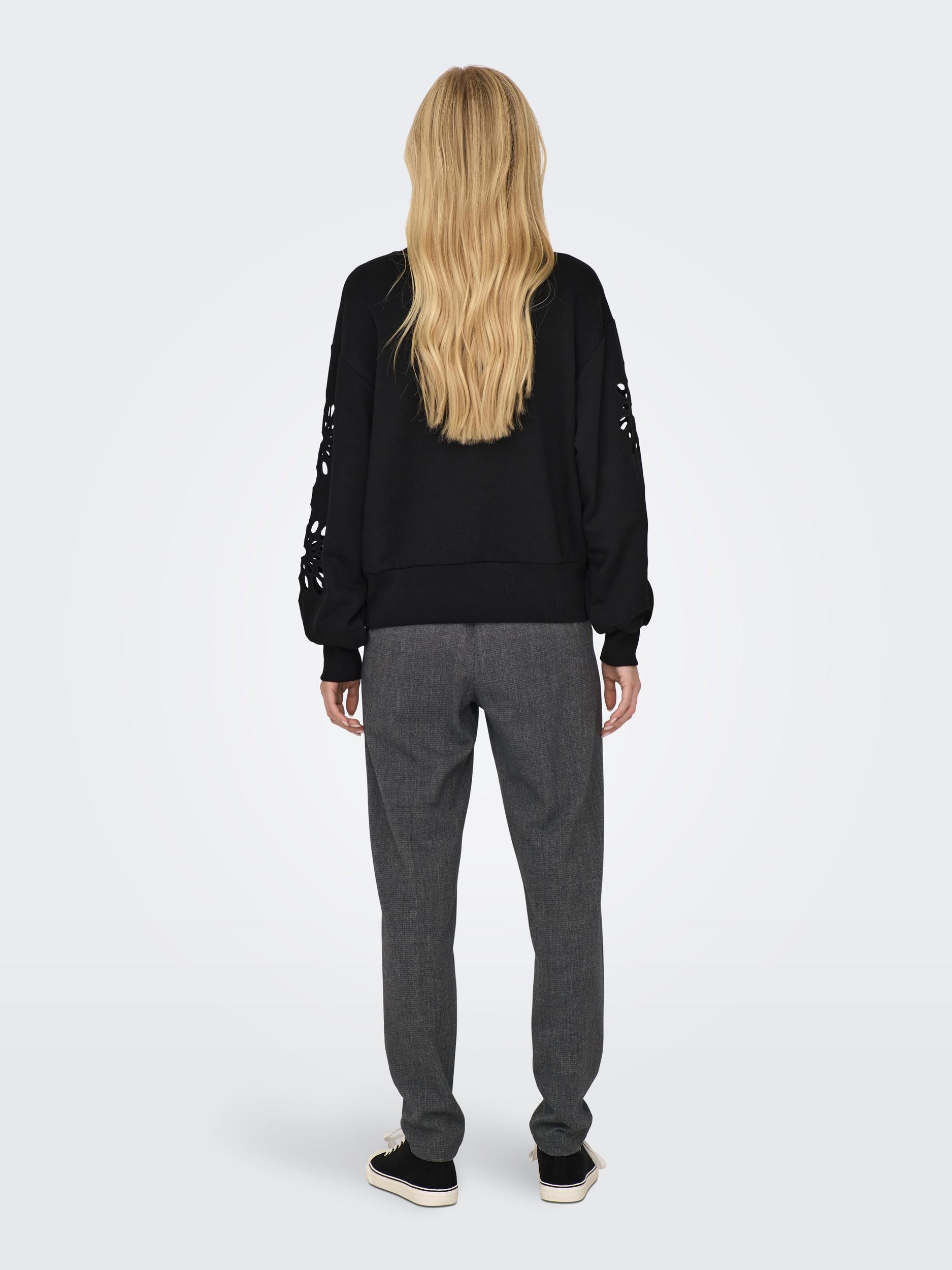 ONLY Sweater »ONLWINNIE L/S O-NECK SWT« online bestellen | Jelmoli-Versand | Gemusterte Kleider