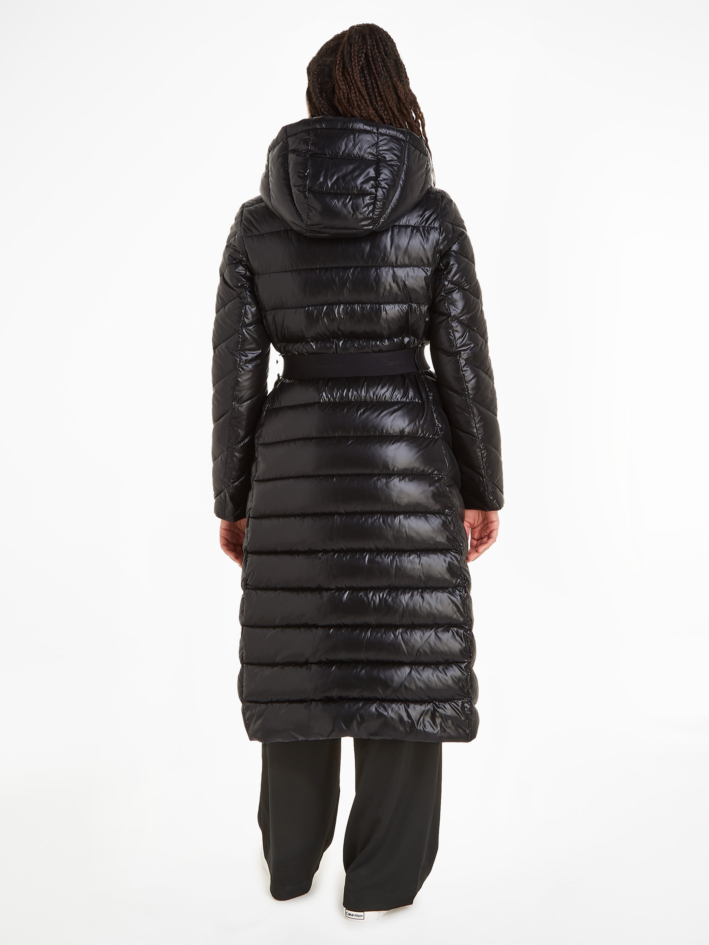 Calvin Klein Steppmantel PADDED | BELTED »ESS online LW MAXI Jelmoli-Versand COAT«, mit Markenlabel bestellen