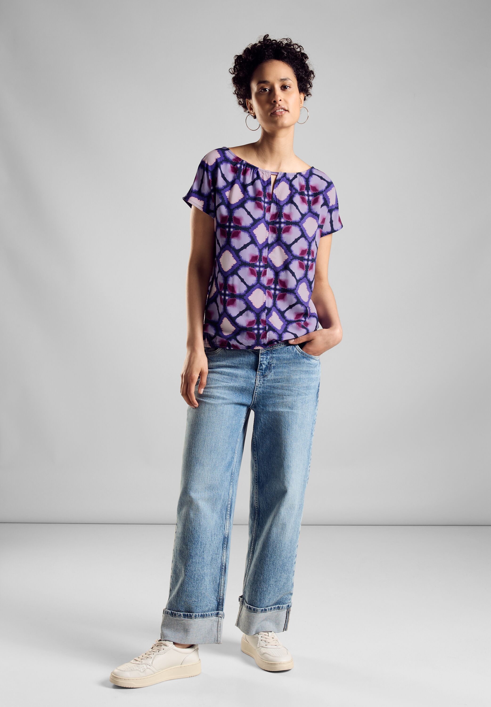 STREET ONE Shirttop, mit All-Over Print