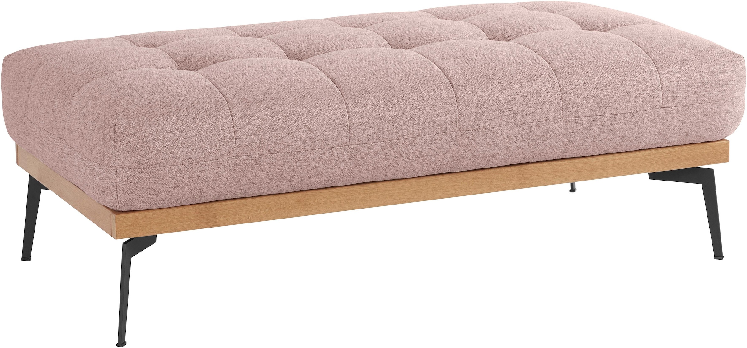 exxpo - sofa fashion Hocker »Palic, moderner Polsterhocker mit tollen Verarbeitungsdetails«