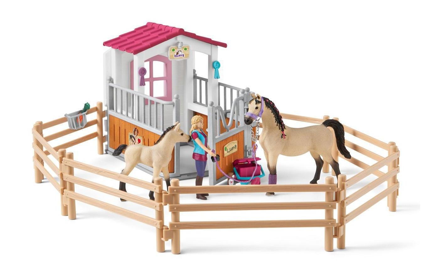 Schleich® Spielwelt »Horse Club Pferdebox mit Araber«
